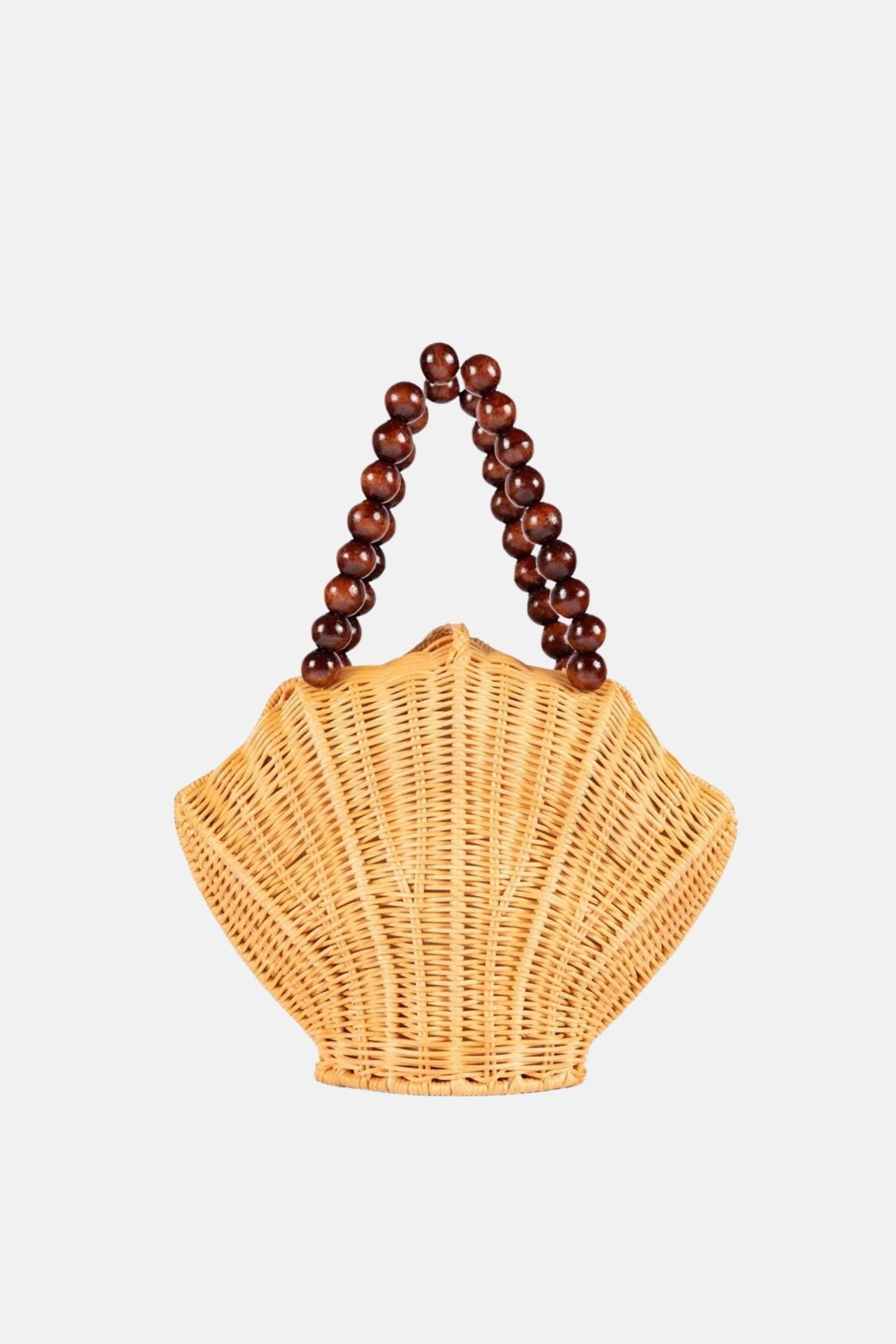 Jelavu - Shelie Woodbead - Natural Crossbody Bag