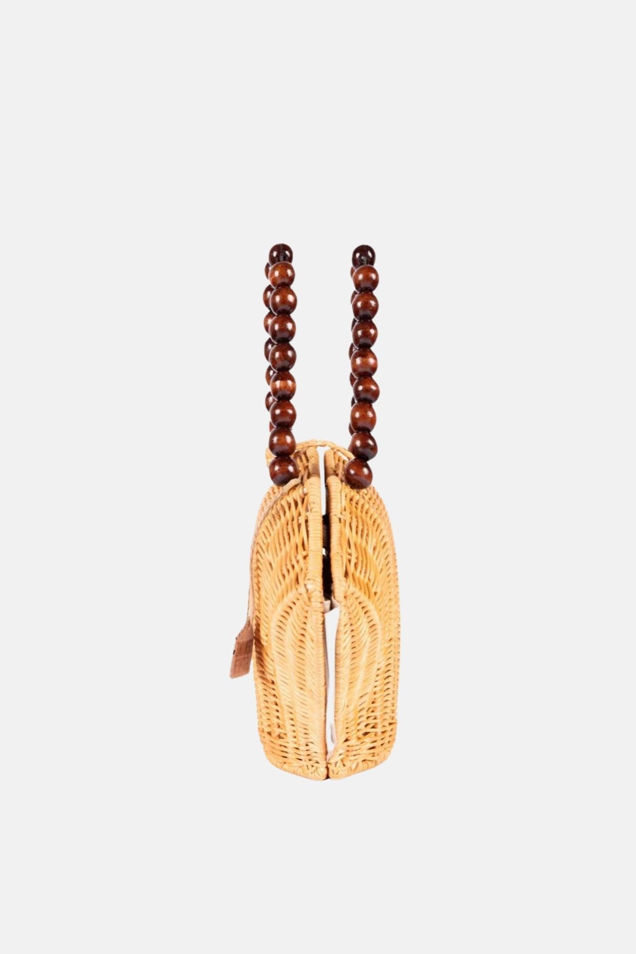 Jelavu - Shelie Woodbead - Natural Crossbody Bag