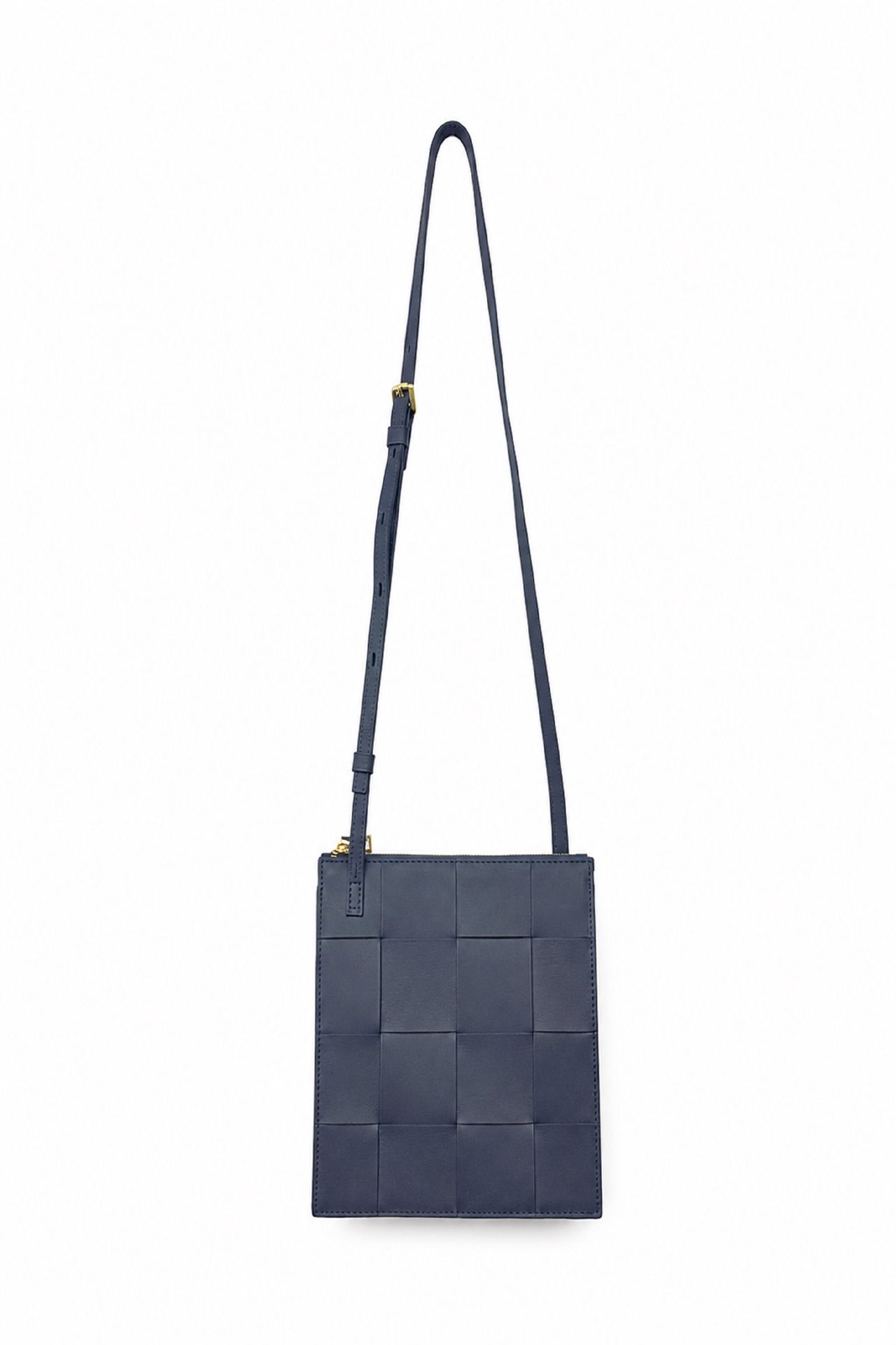 Ecotorie Polly woven crossbody bag Midnight