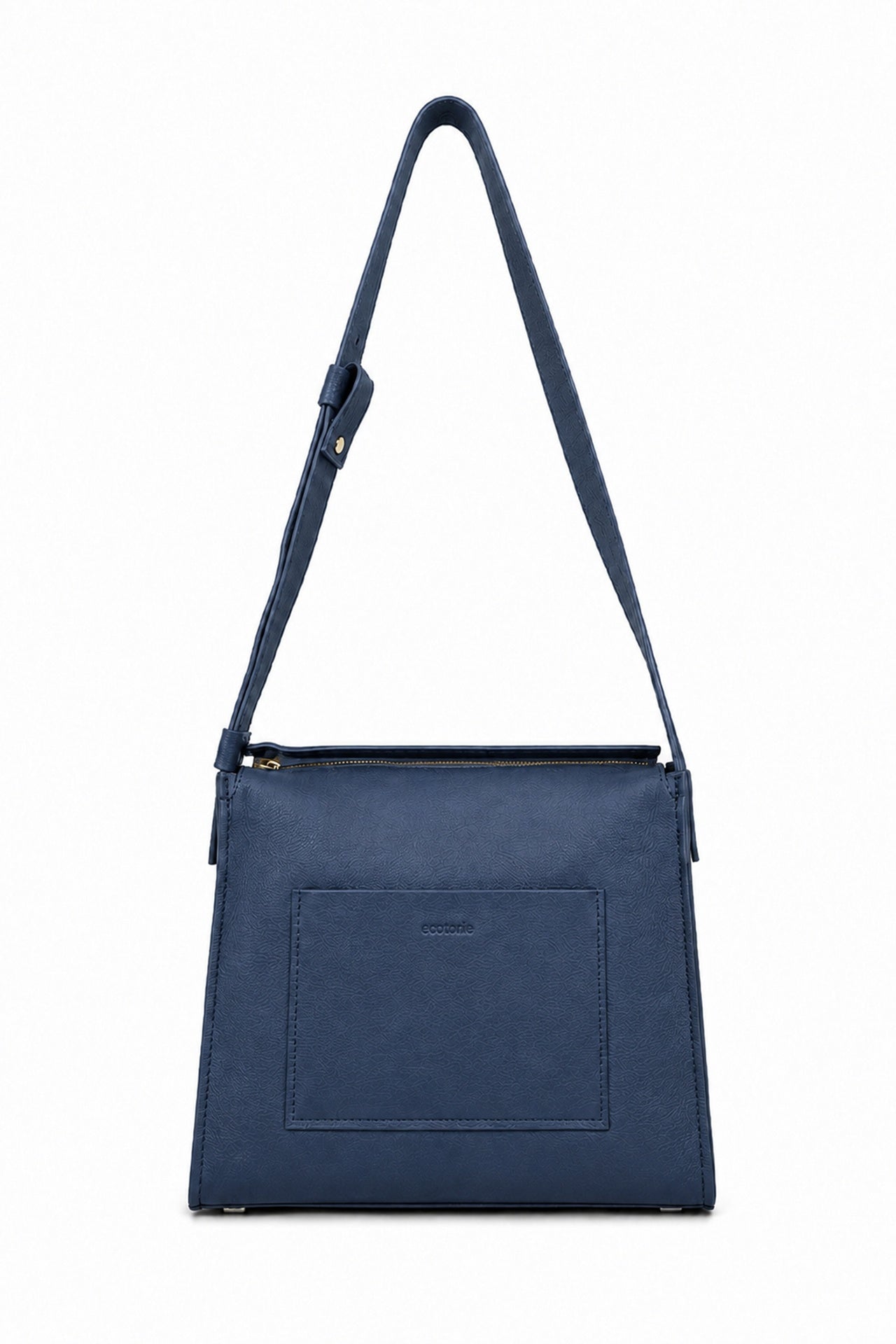 Ecotorie Eleanor Leather Crossbody Bag Midnight