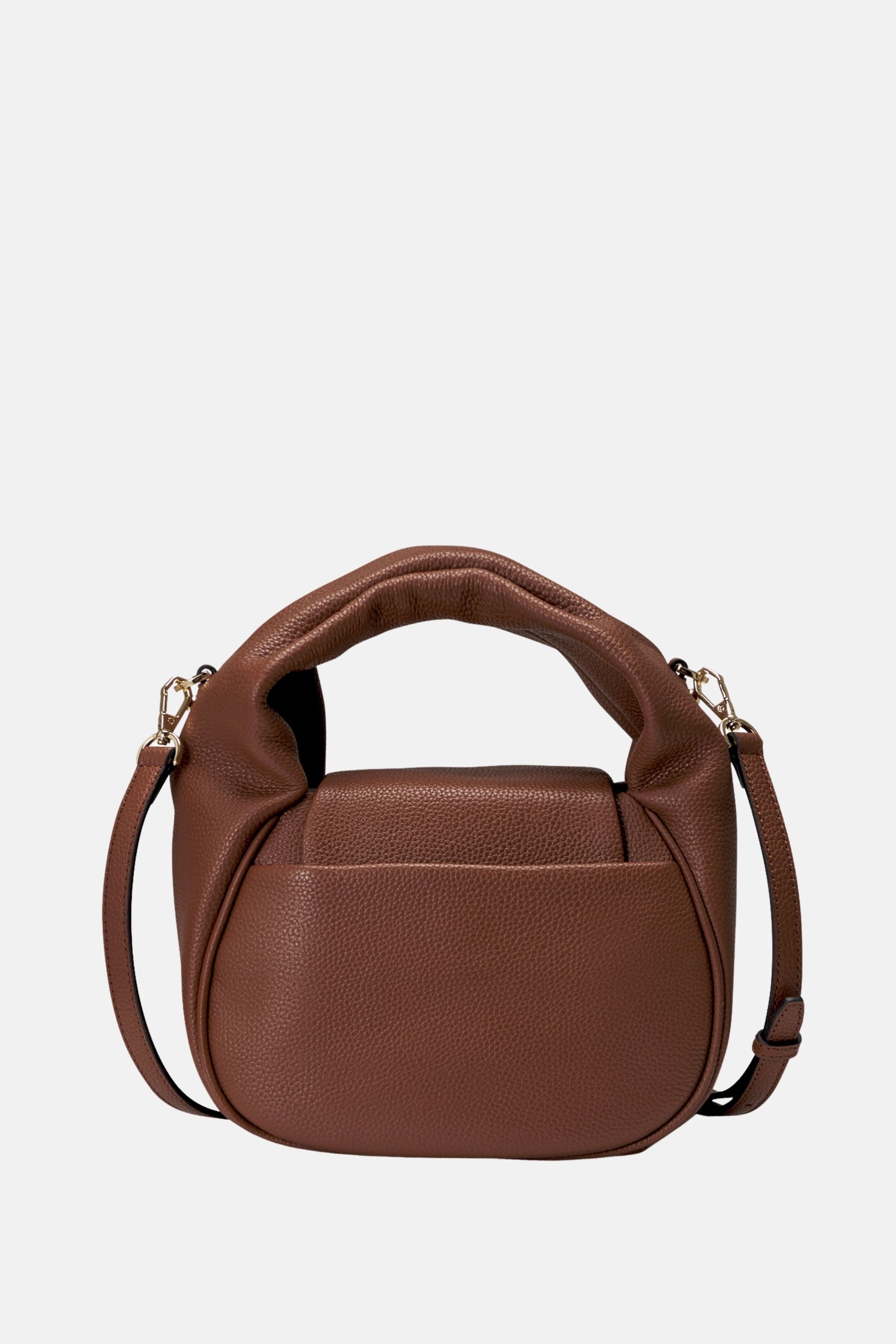 Oryany - Anaan Medium Satchel Tote – Top Handle Crossbody Bag - Toffee Tan Leather