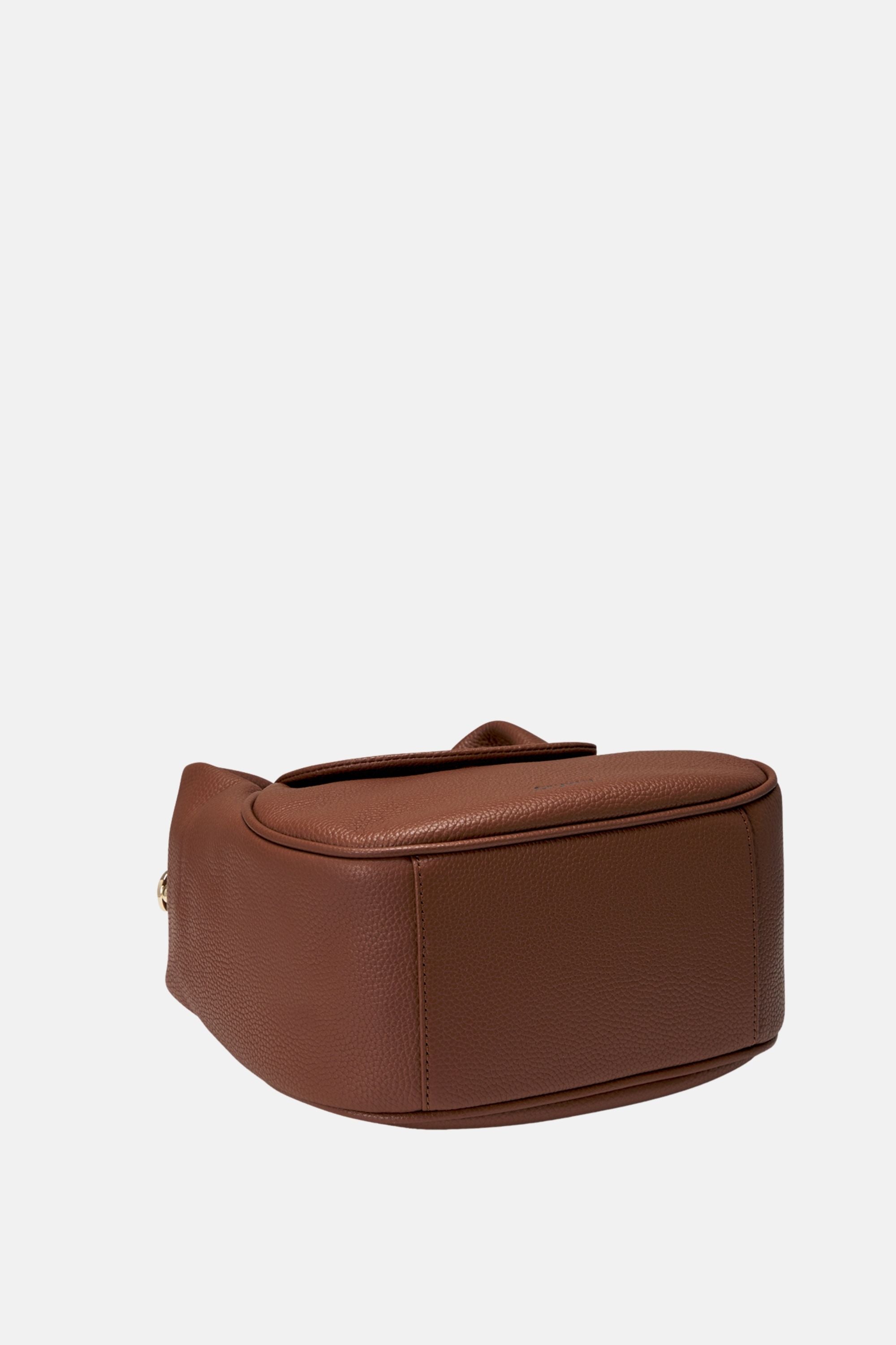 Oryany - Anaan Medium Satchel Tote – Top Handle Crossbody Bag - Toffee Tan Leather