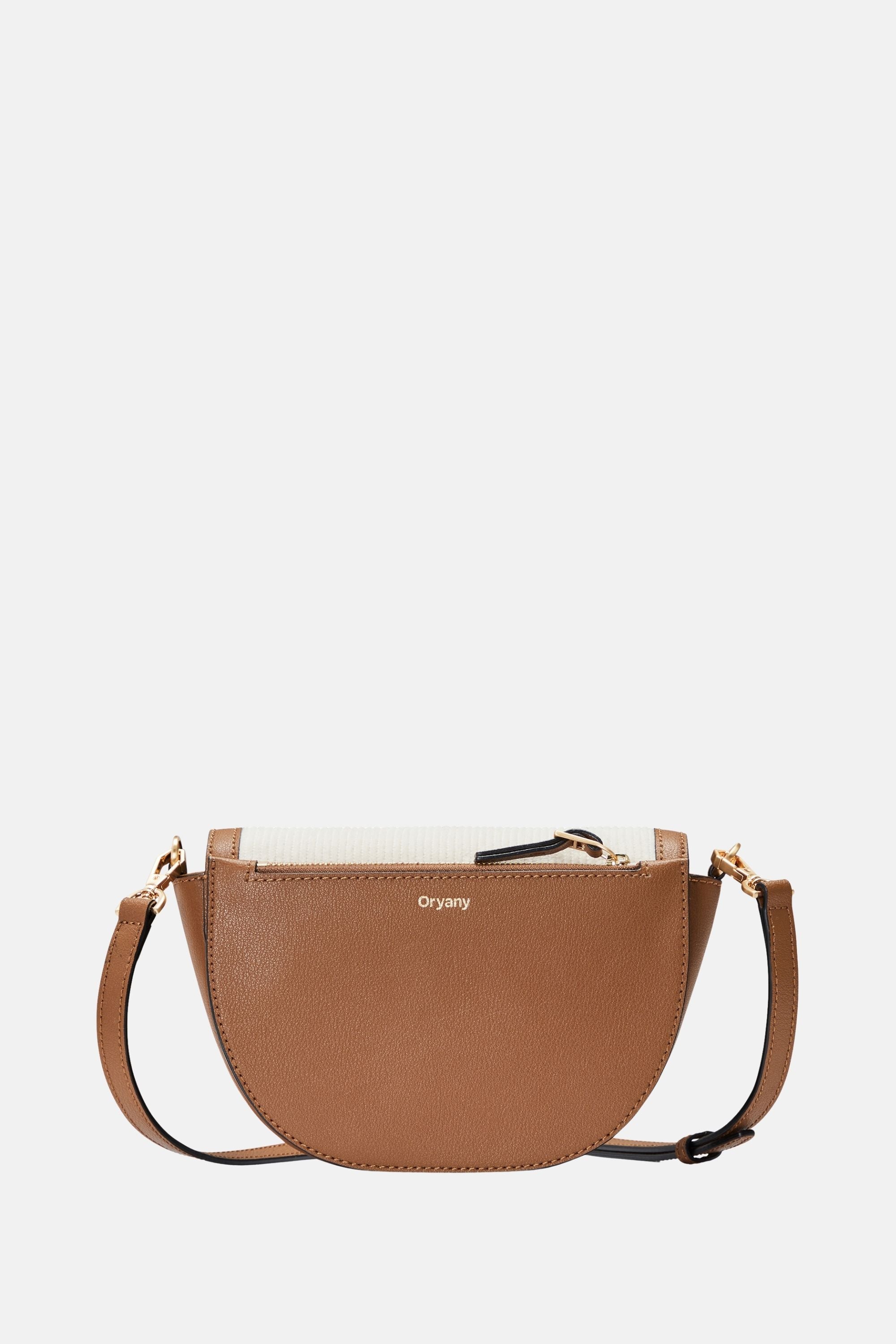 Oryany - Lottie Canvas Crossbody Small Handbags - Sand Brown