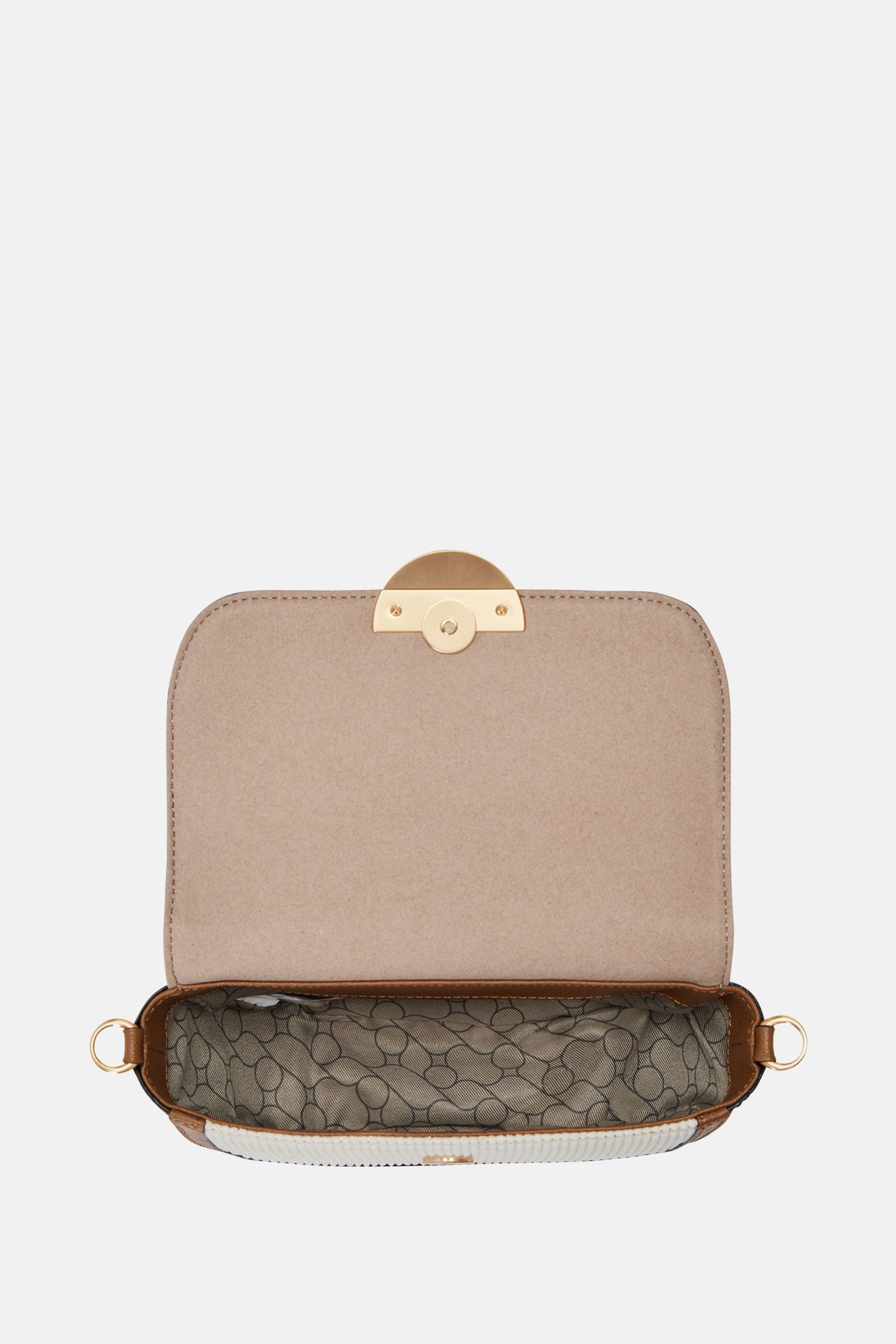 Oryany - Lottie Canvas Crossbody Small Handbags - Sand Brown