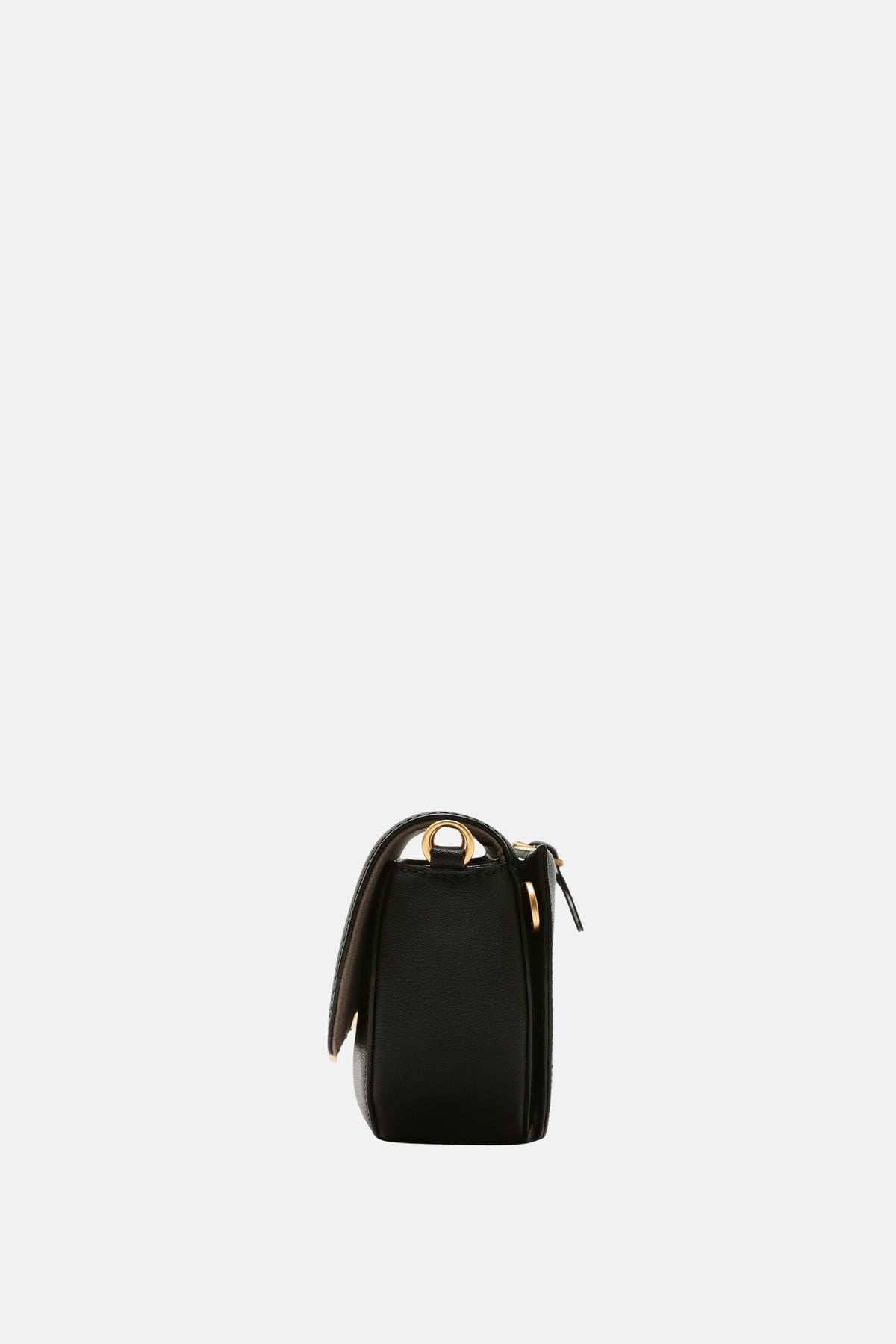 Oryany - Lottie Saddle Crossbody Small Handbags - Black Leather