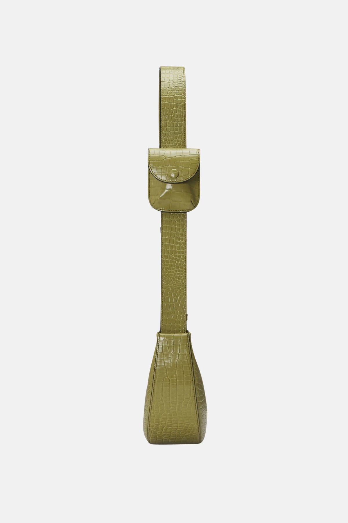 Oryany - Rookie Croco Crossbody Medium Handbags - Leaf Olive