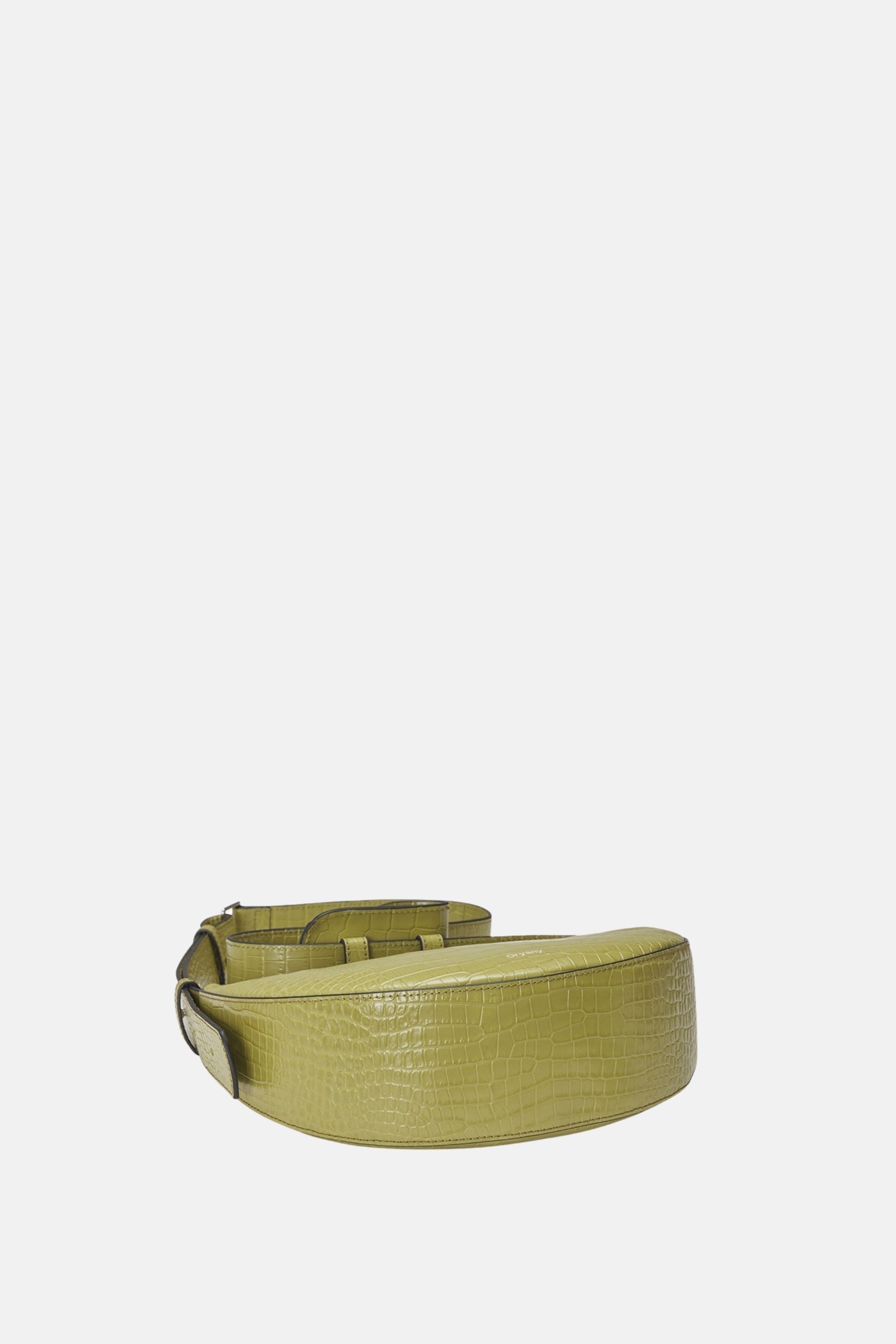 Oryany - Rookie Croco Crossbody Medium Handbags - Leaf Olive