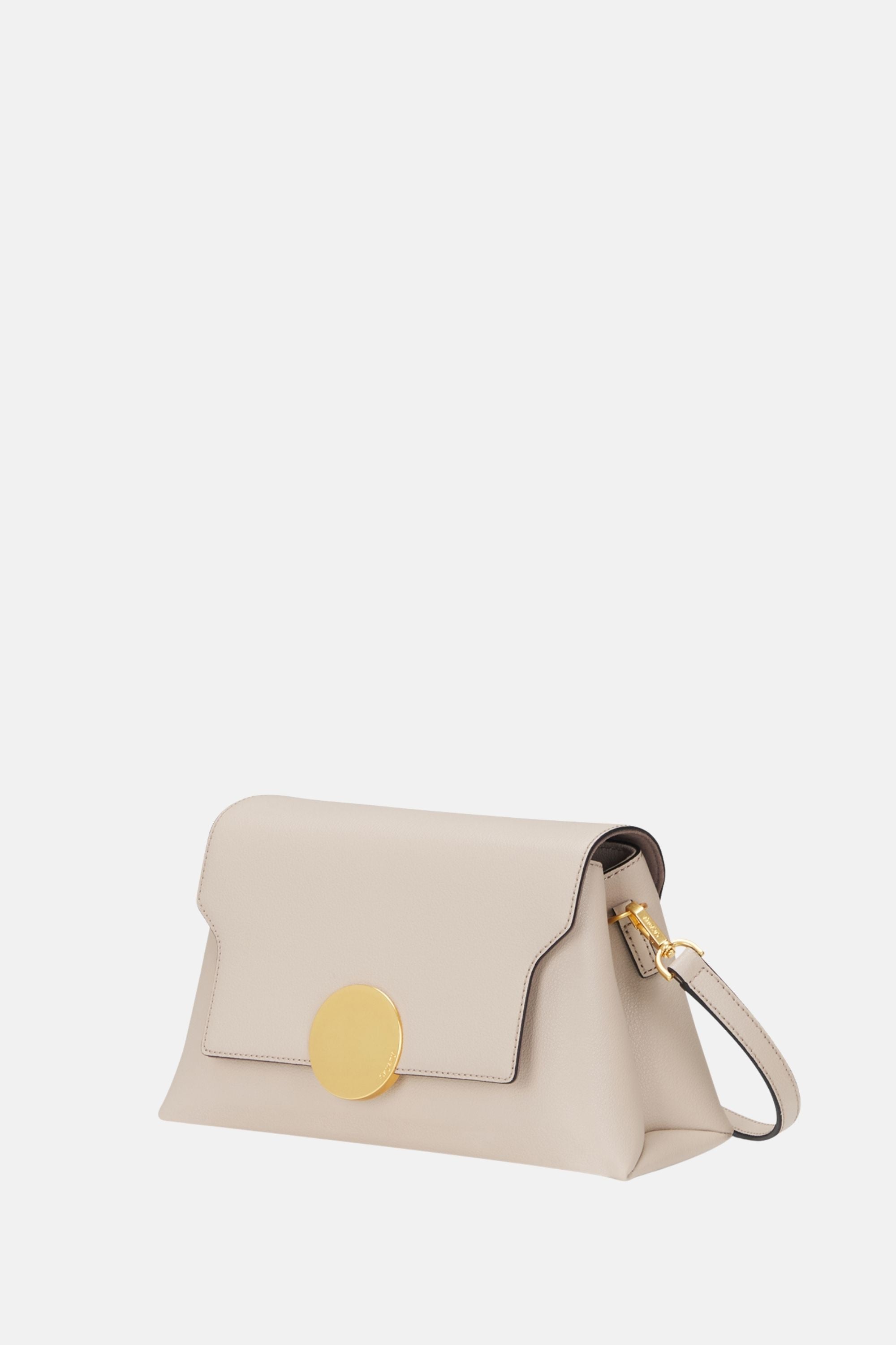 Oryany - Lottie Flap Crossbody Medium Handbags - Ivory Leather