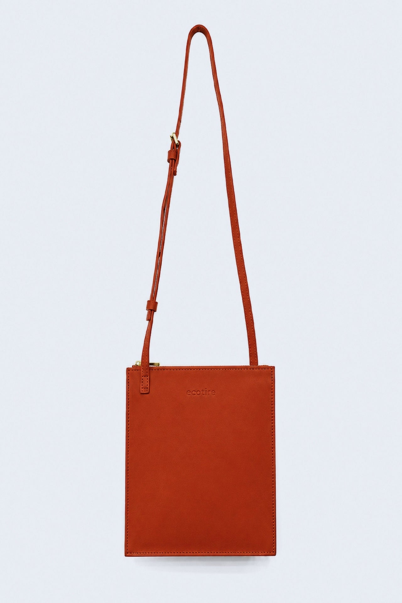 Ecotorie Polly Leather x-body-bag Rust