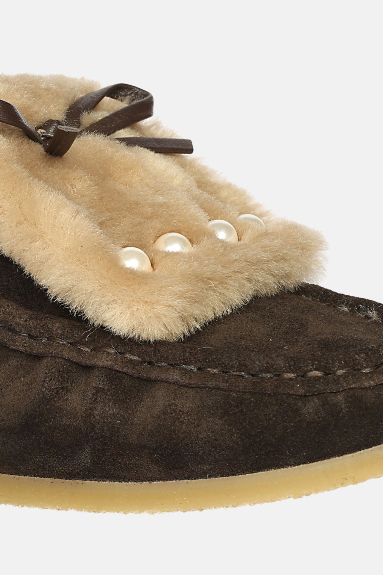 Jelavu - Moscow - Suede & Shearling Moccasins
