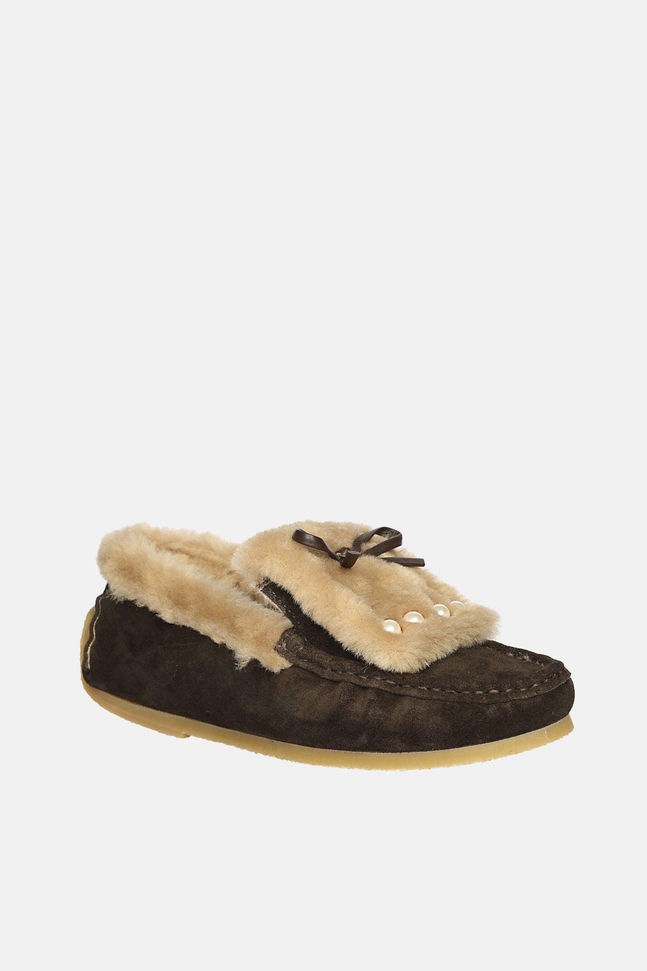 Jelavu - Moscow - Suede & Shearling Moccasins