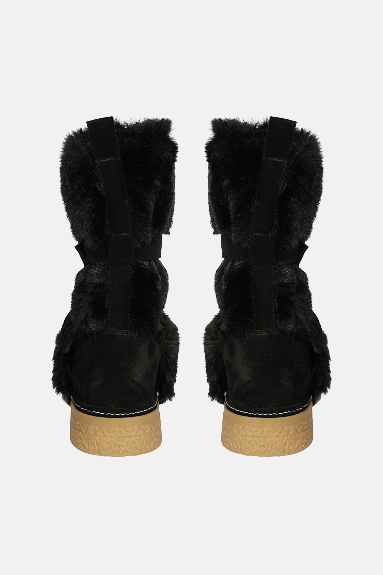 Jelavu - Parla - Mid shaft Suede & Shearling Cozy Boots