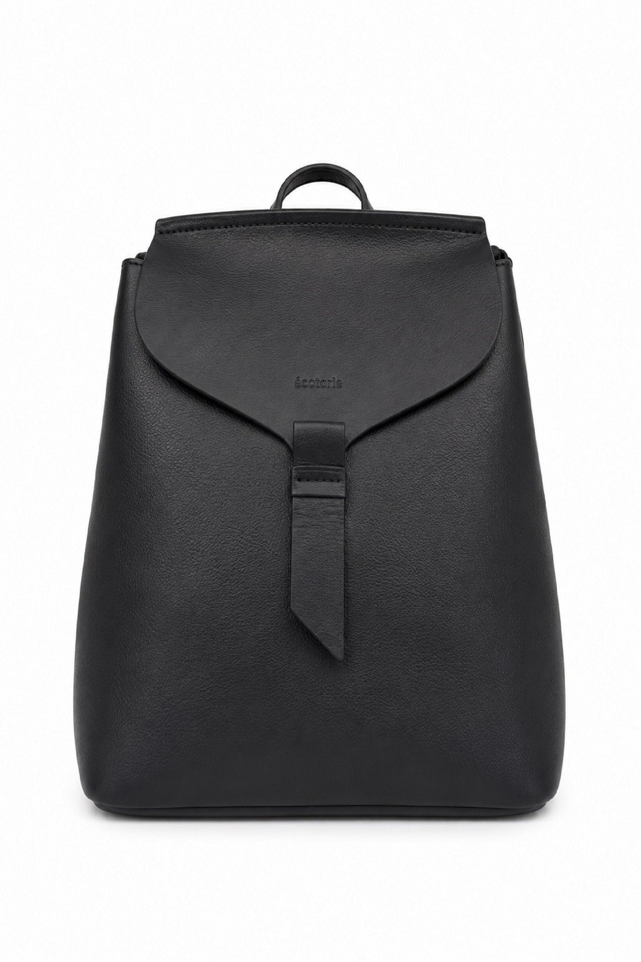 Ecotorie Clementine Leather Backpack Black