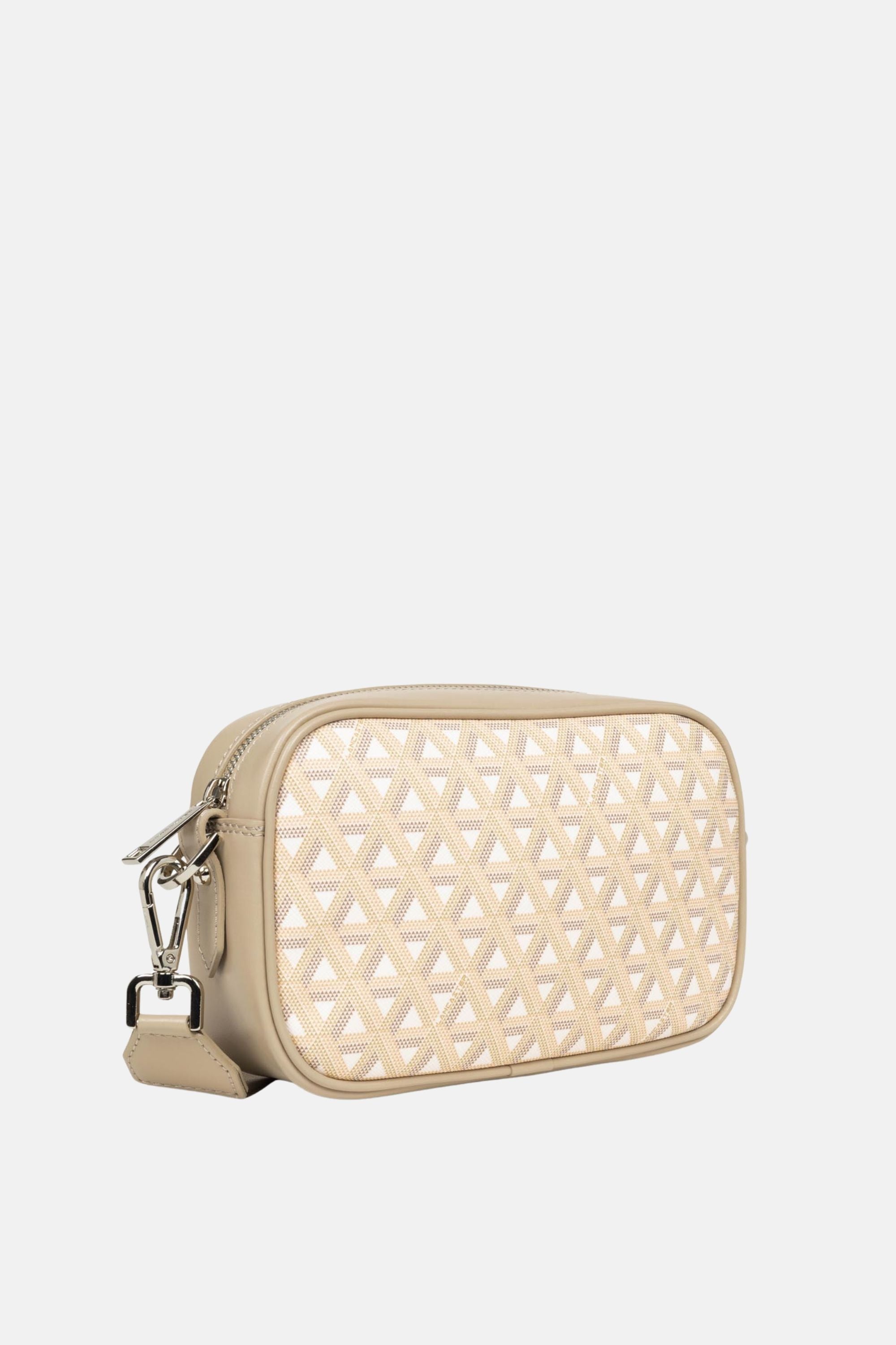Lancaster Zipped Crossbody Bag Ikon IT - Crossbody - Beige / One size
