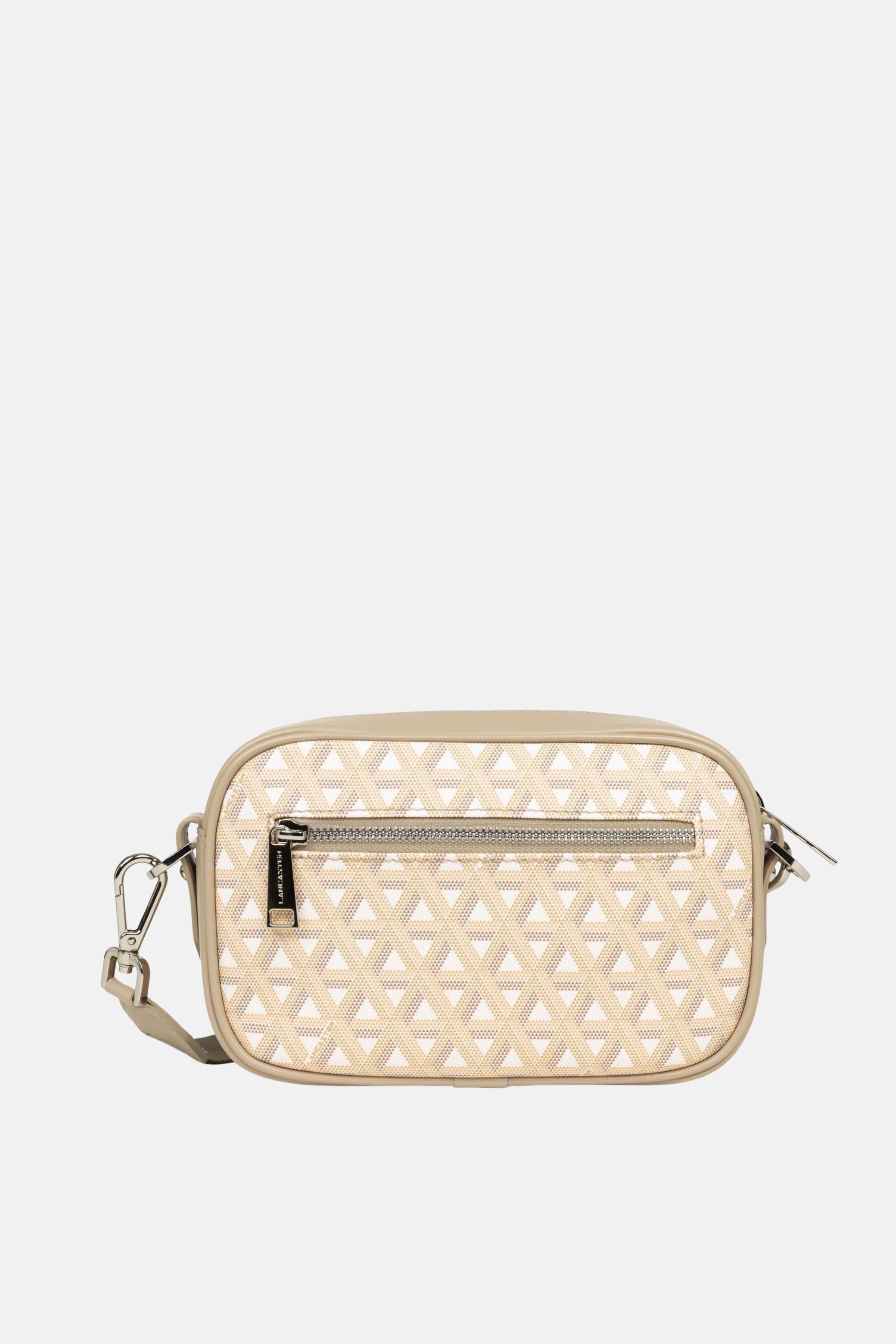 Lancaster Zipped Crossbody Bag Ikon IT - Crossbody - Beige / One size