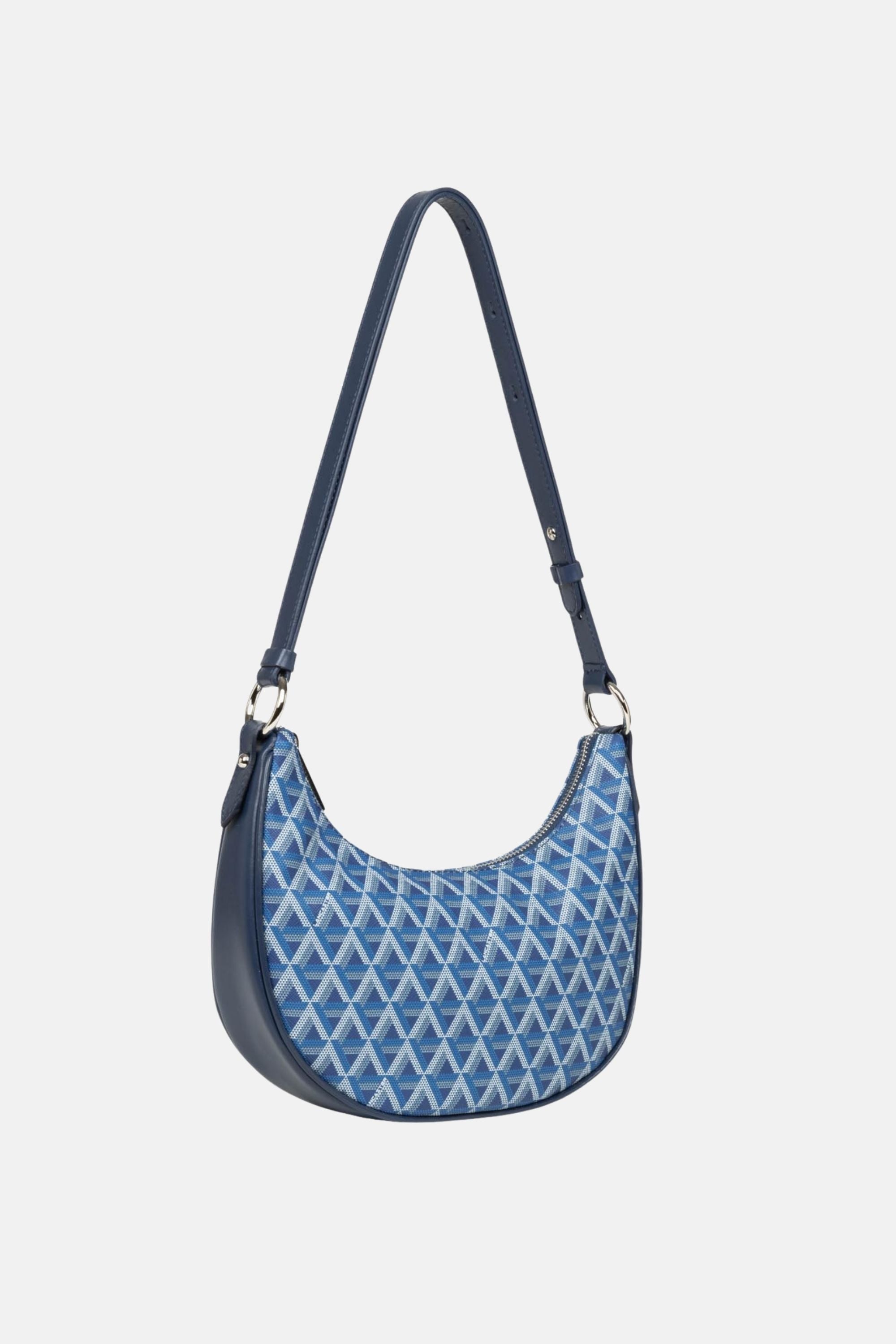Lancaster Ikon It Hobo Bag Blue