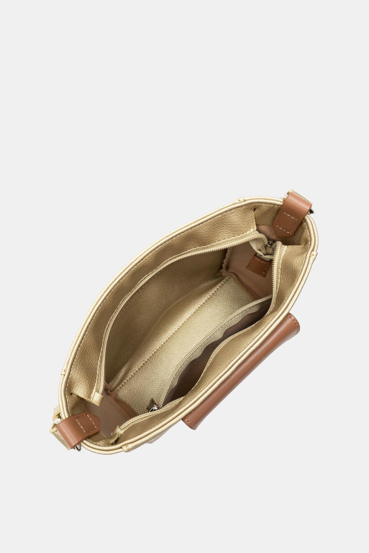 Lancaster Maya Leather Bucket Bag