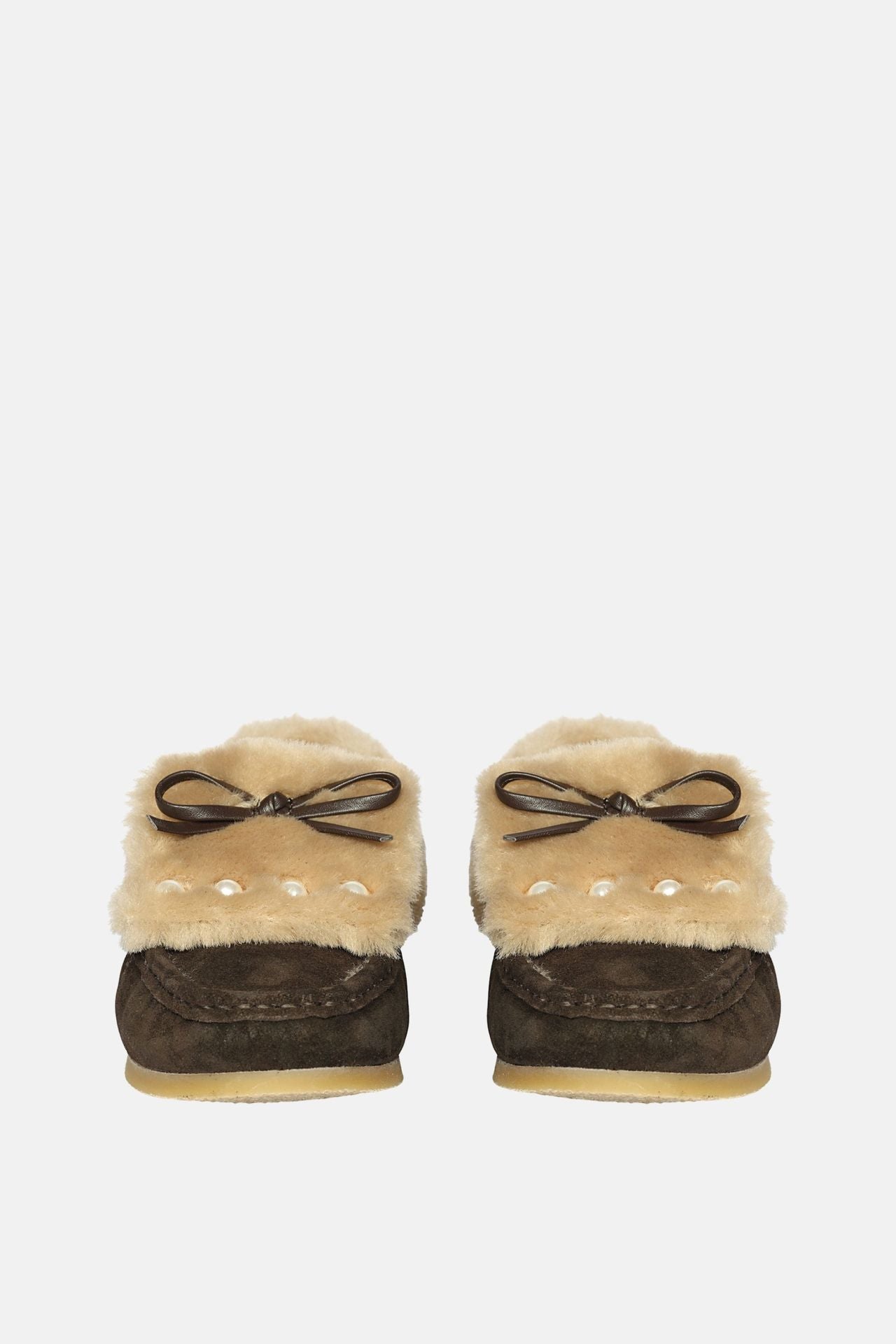 Jelavu - Moscow - Suede & Shearling Moccasins