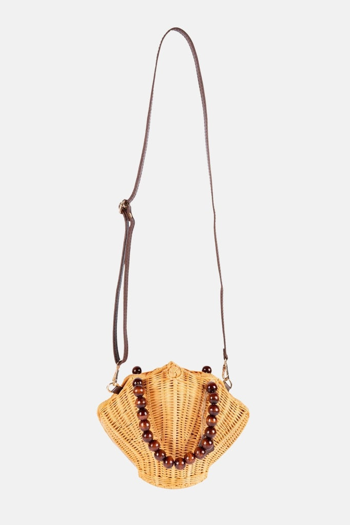 Jelavu - Shelie Woodbead Crossbody Bag