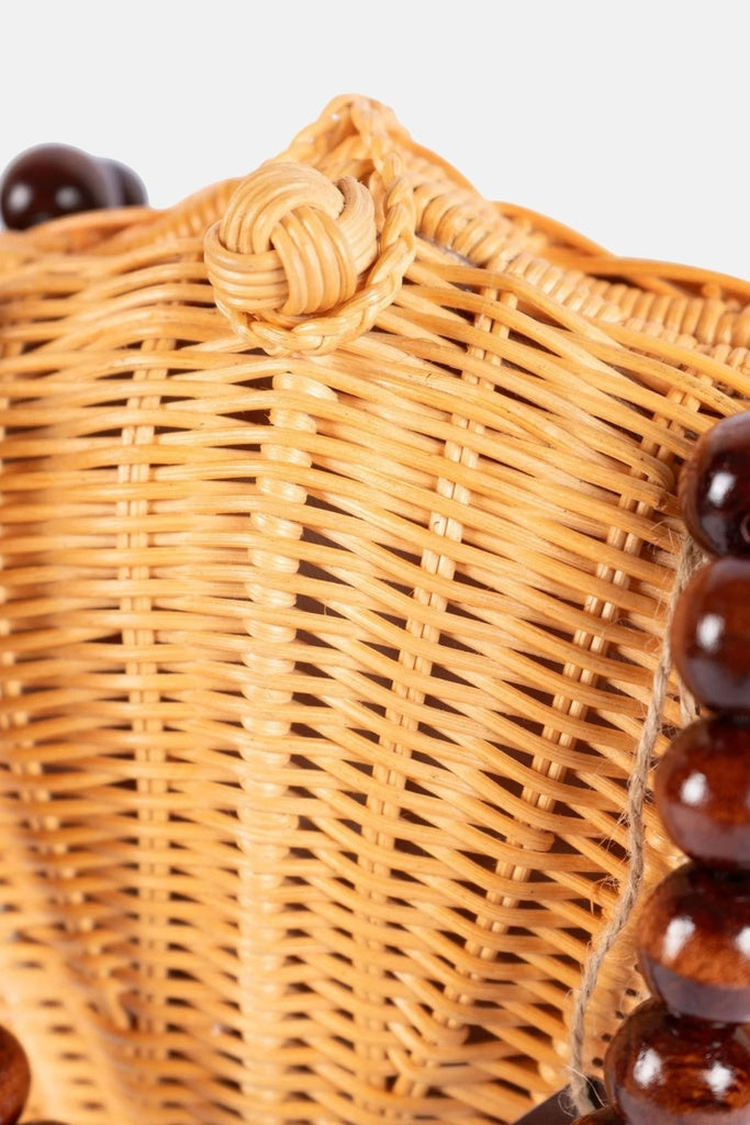 Jelavu - Shelie Woodbead Crossbody Bag