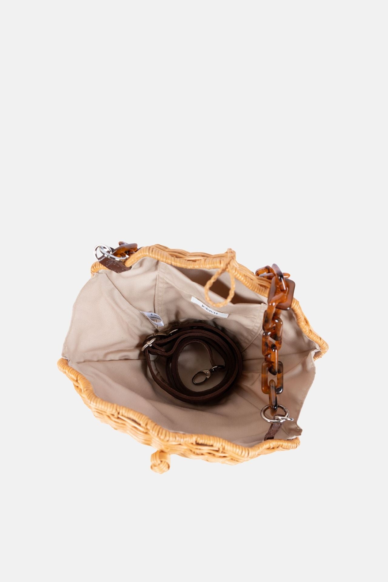 Jelavu - Shelie Tortoise - Natural Crossbody Bag