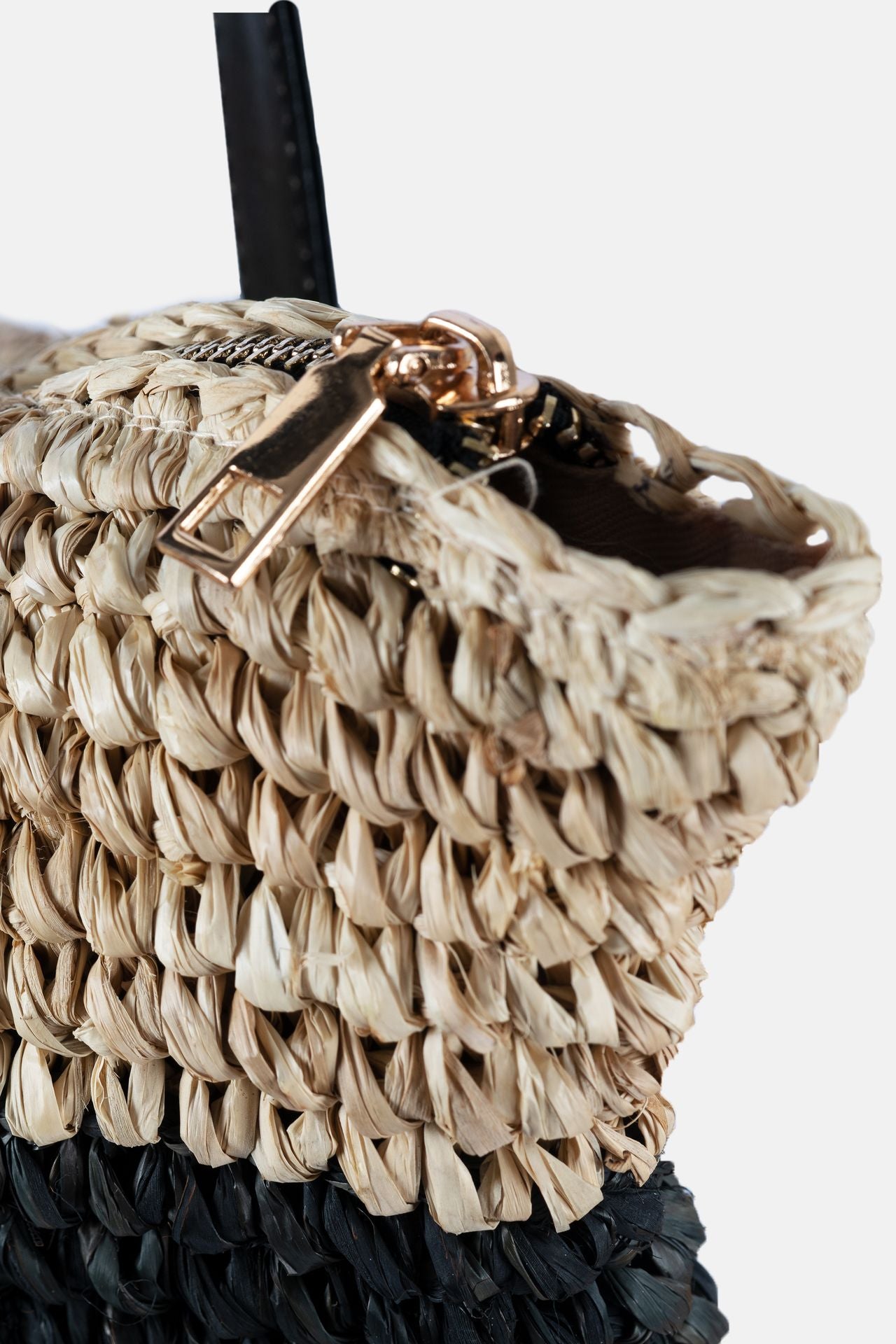 Jelavu - Doris Natural Black Large Tote Bag