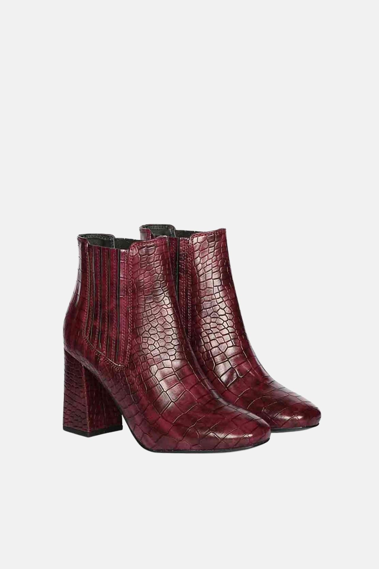 The Saint G - Edwina - Burgundy Ankle Boots