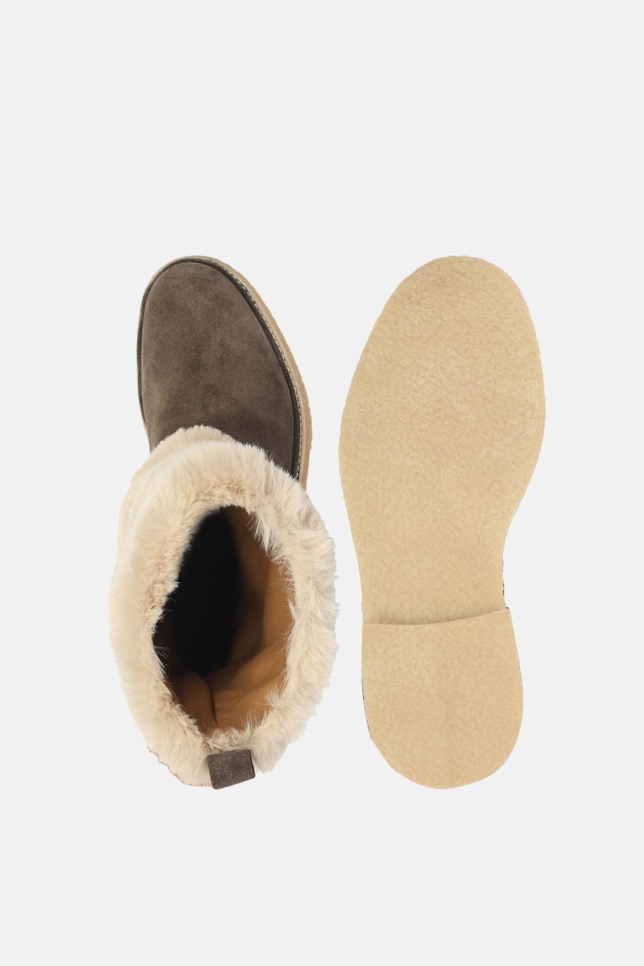 Jelavu Parla - Mid shaft Suede & Shearling Cozy Boots