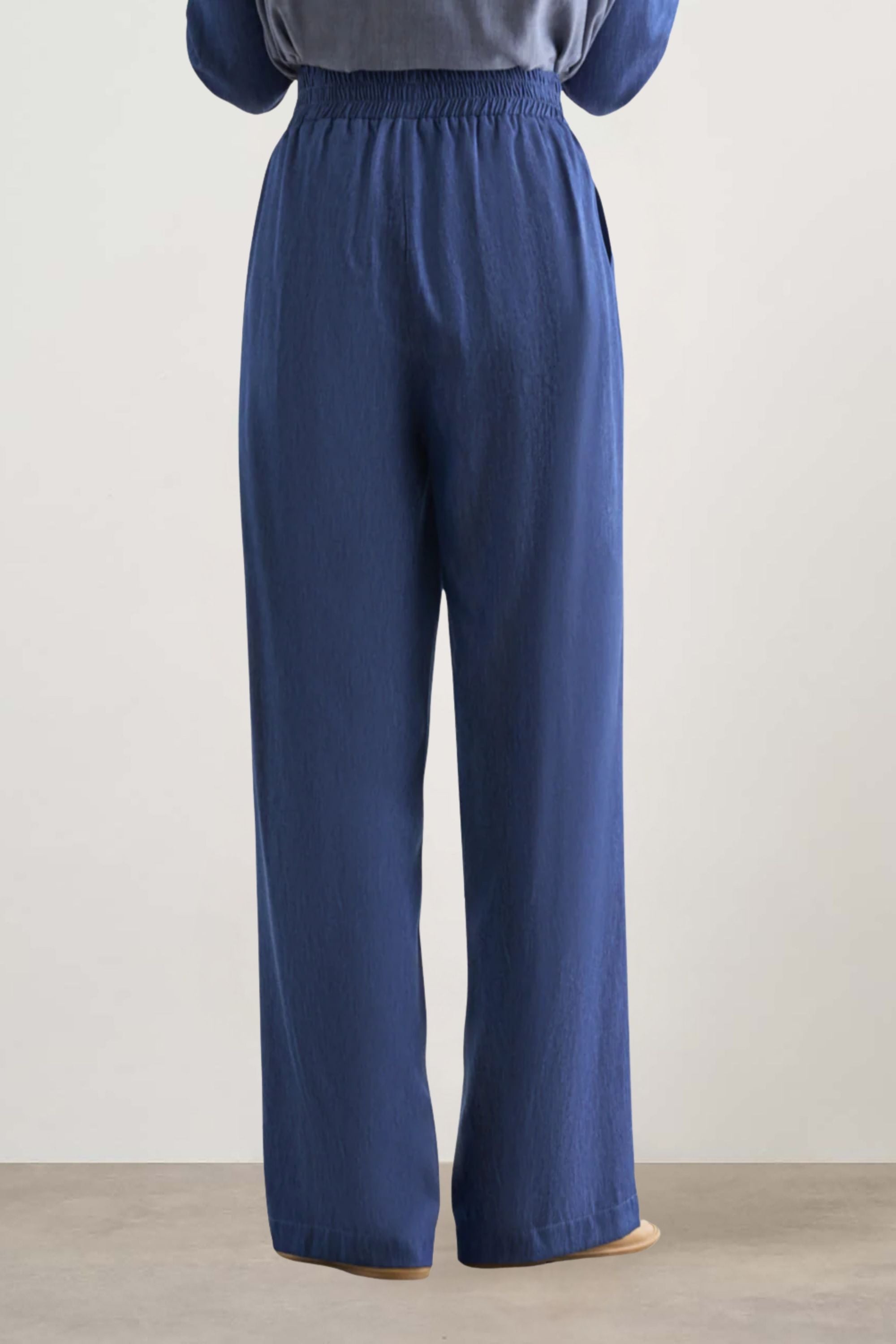 Mizalle Denim Elastic Trousers