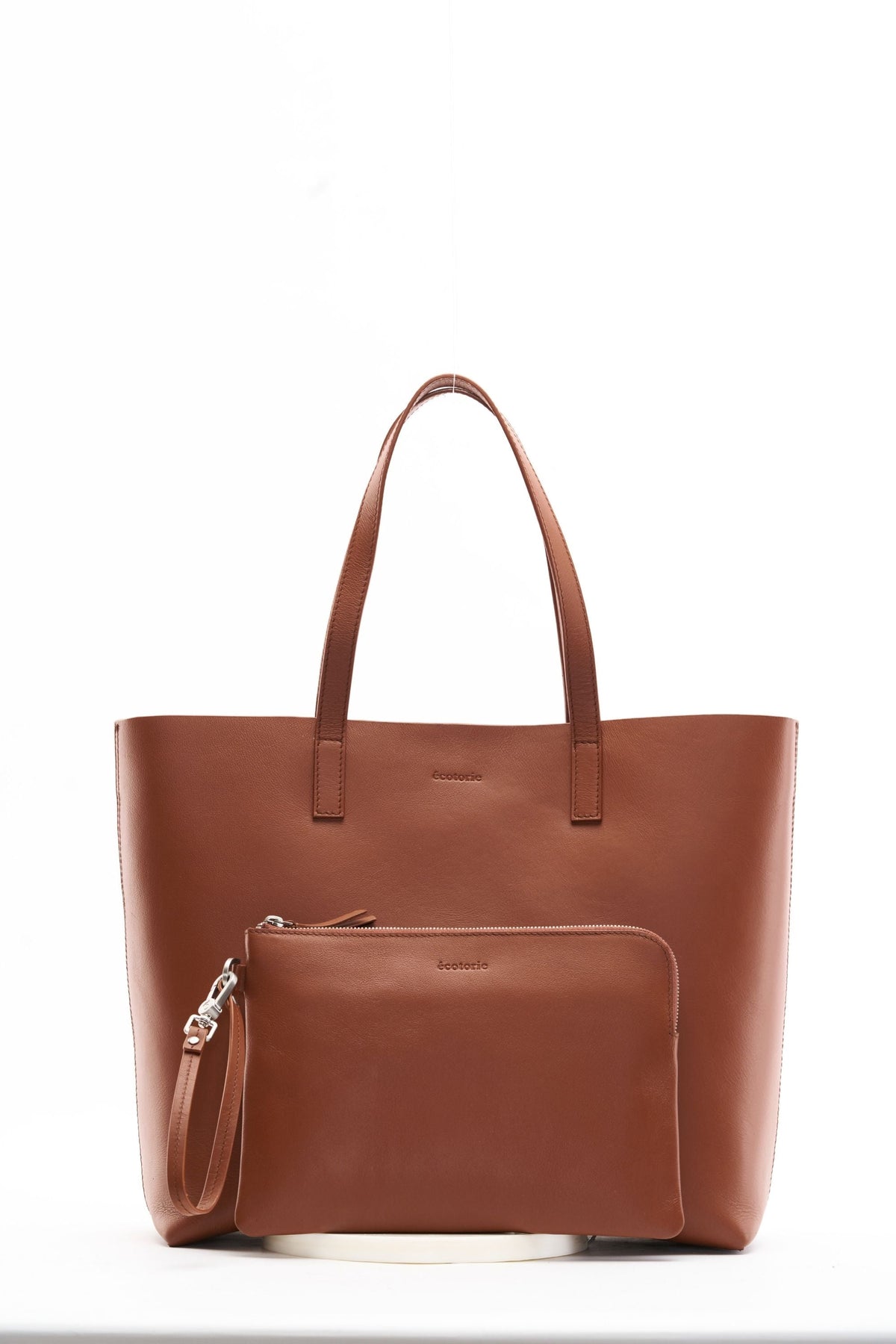Ecotorie - Agatha Cognac Tote Bag