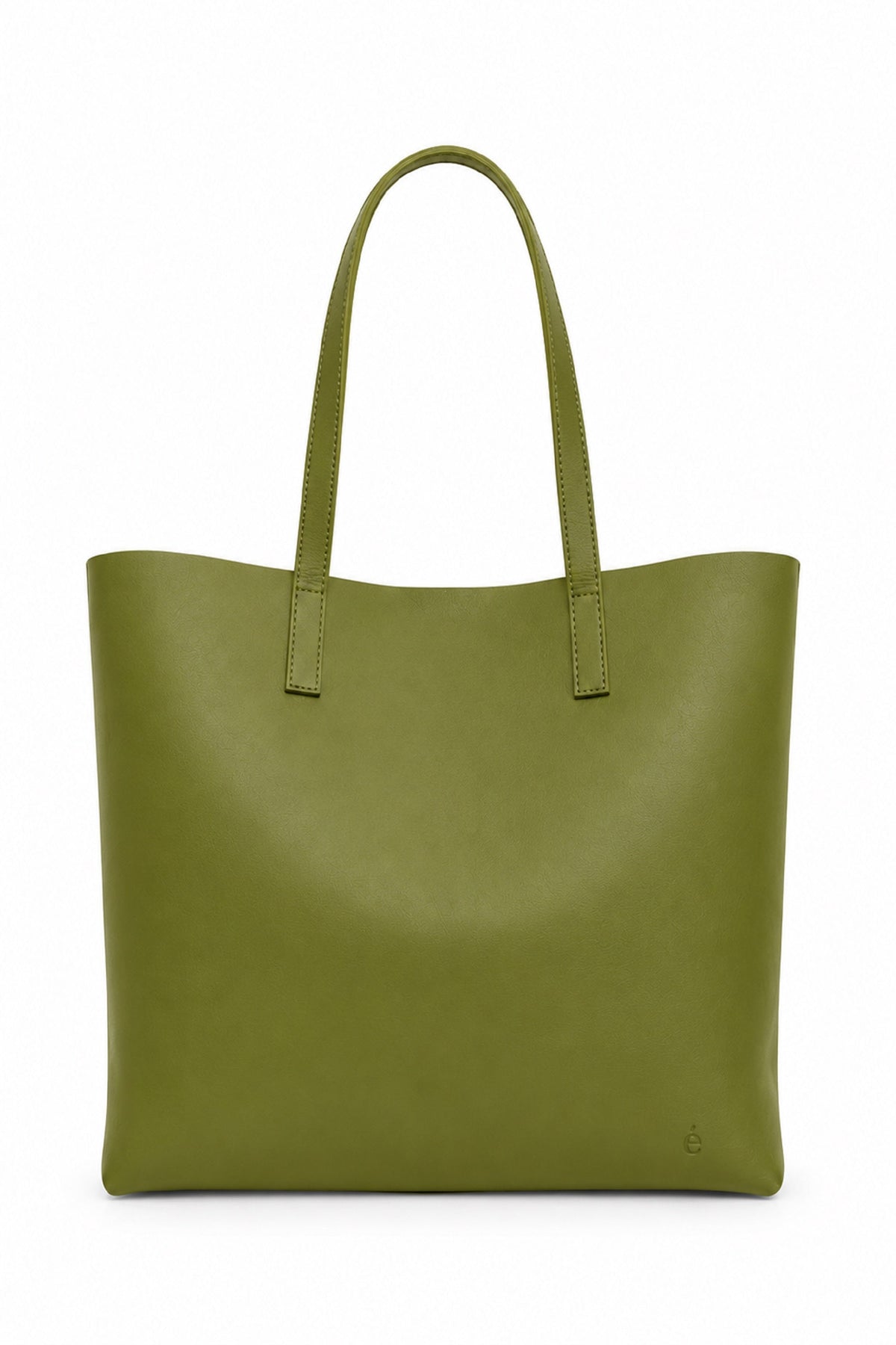 Ecotorie Agatha Leather Tote Bag-Sea Kelp