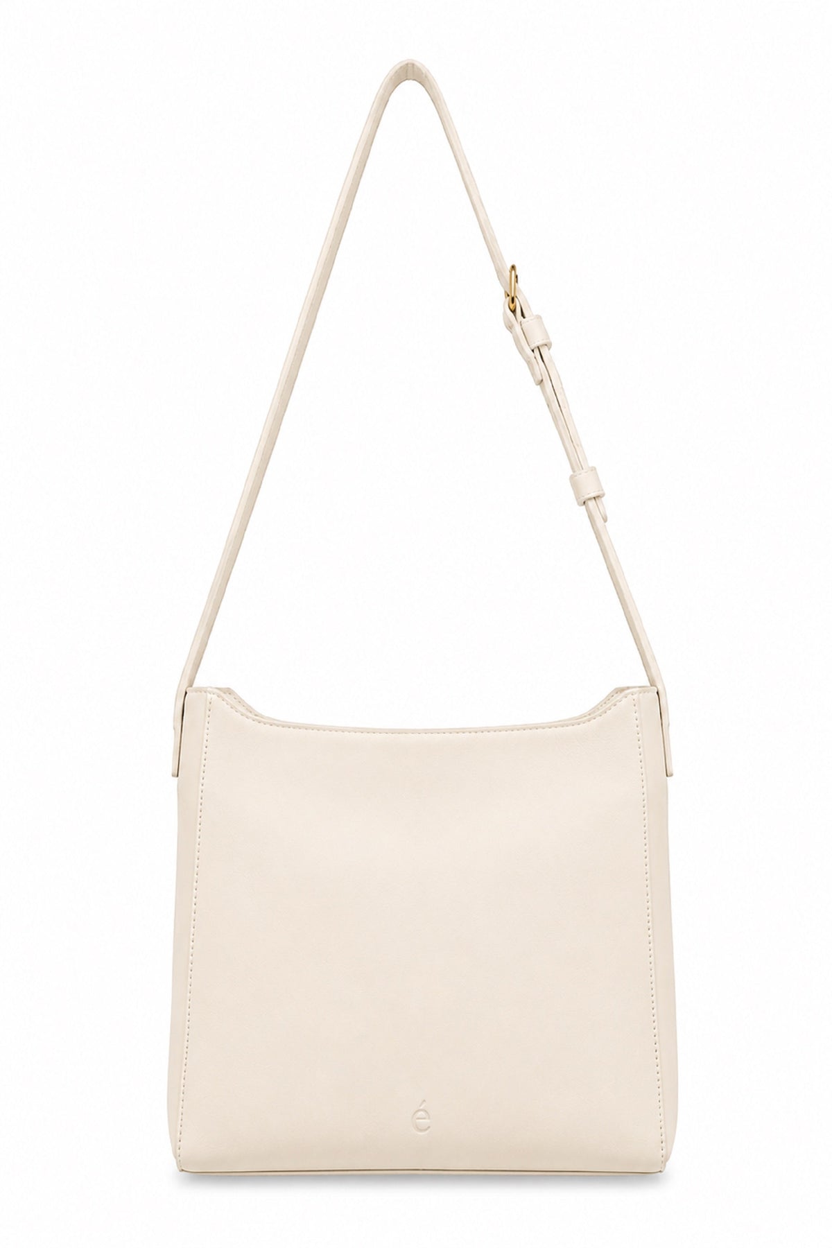 Ecotorie Brigitte Leather Crossbody/Shoulder Bag-Warm White