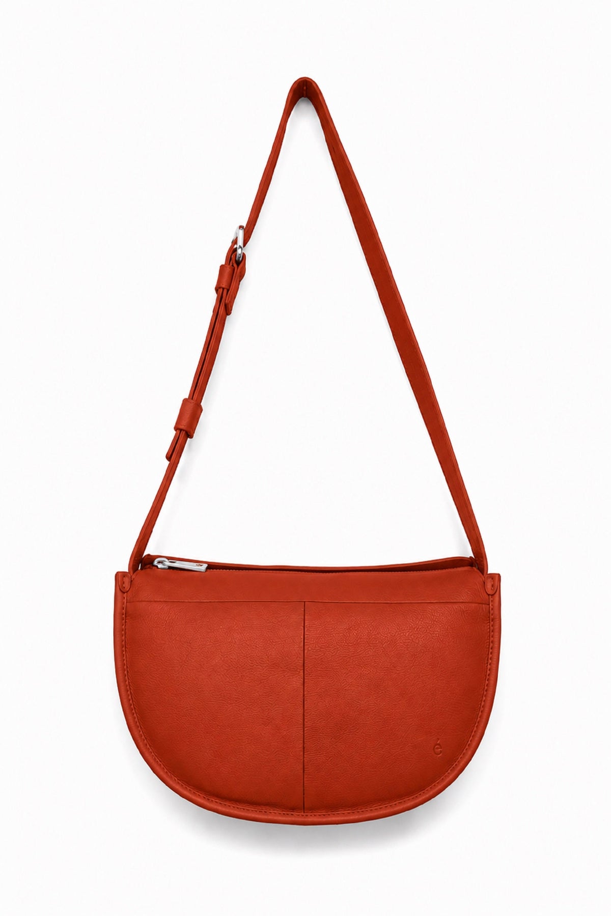 Ecotorie Dora Leather Crossbody Bag-Rust
