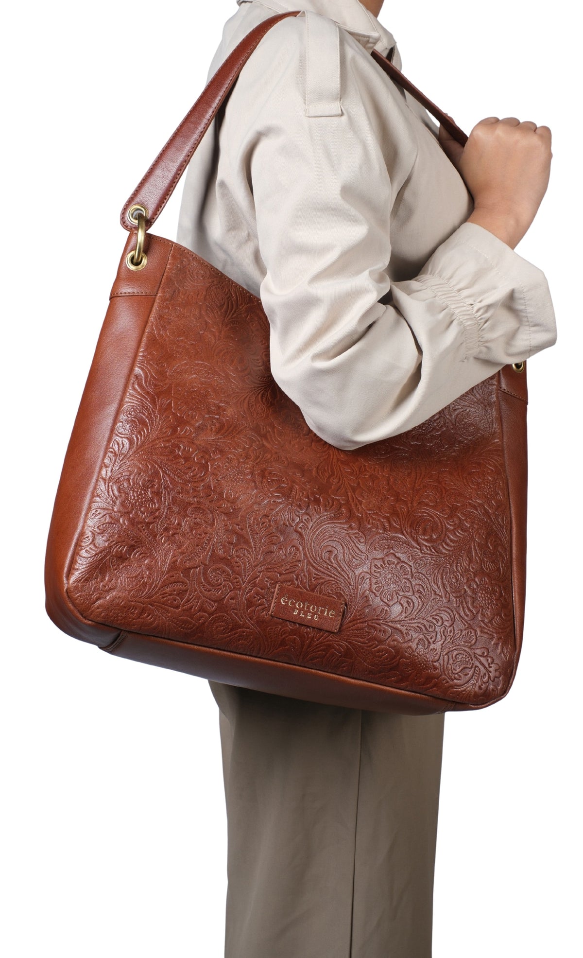 Ecotorie - Johnson - Shoulder Bag - Cognac