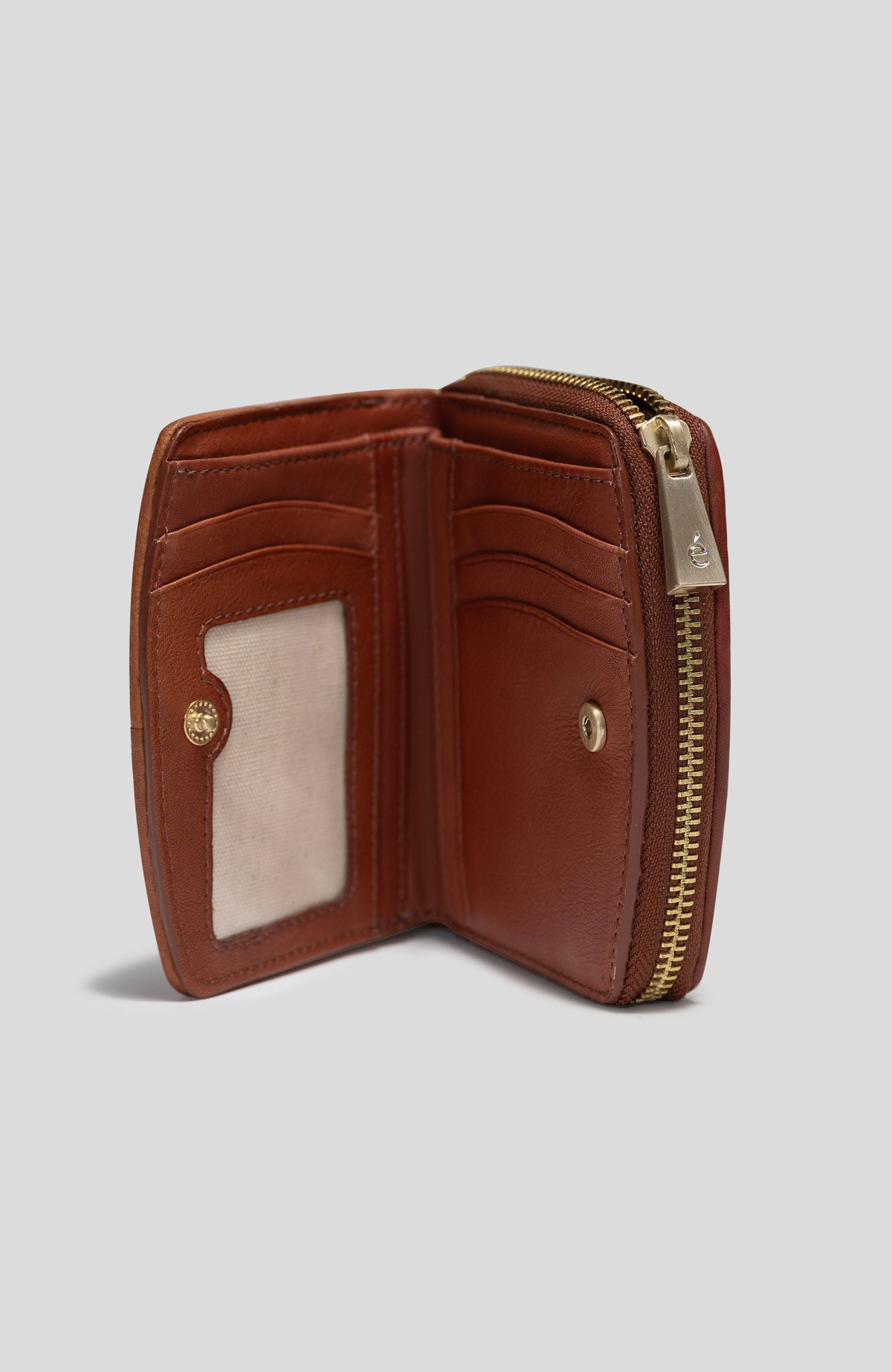 Ecotorie - Katy - Wallet - Brandy
