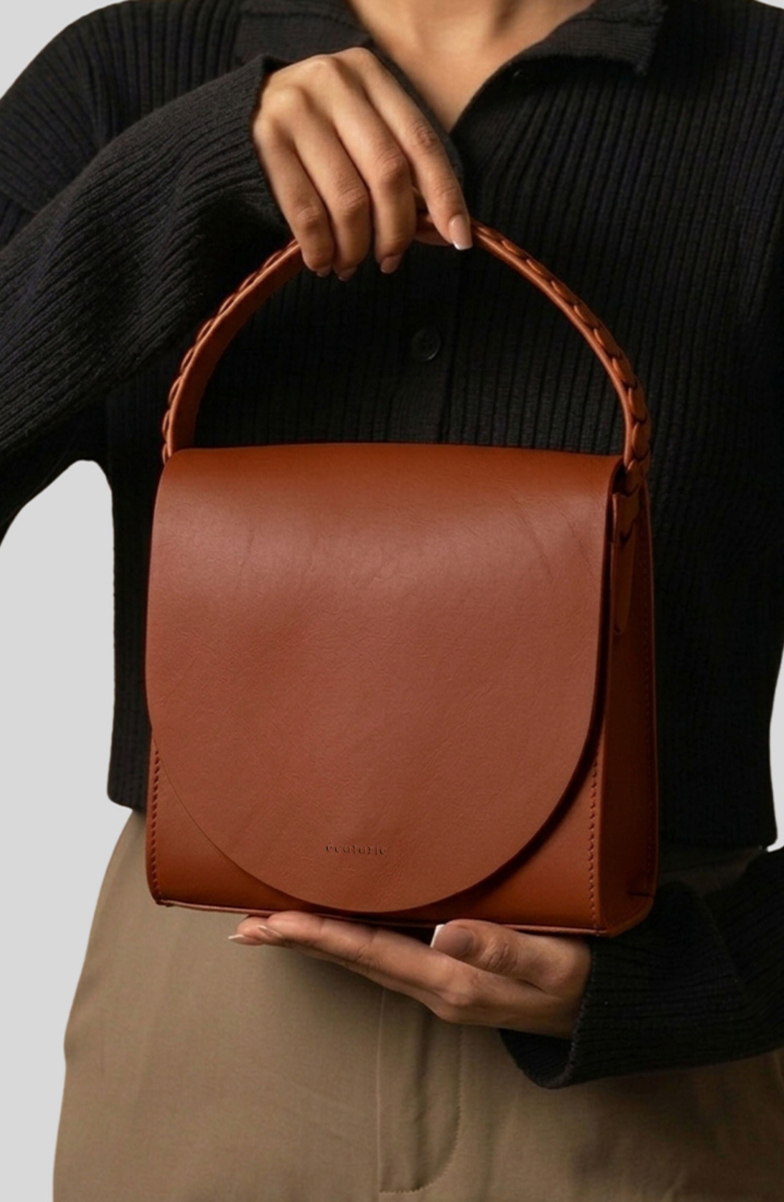 Ecotorie - Margaux Cognac Crossbody