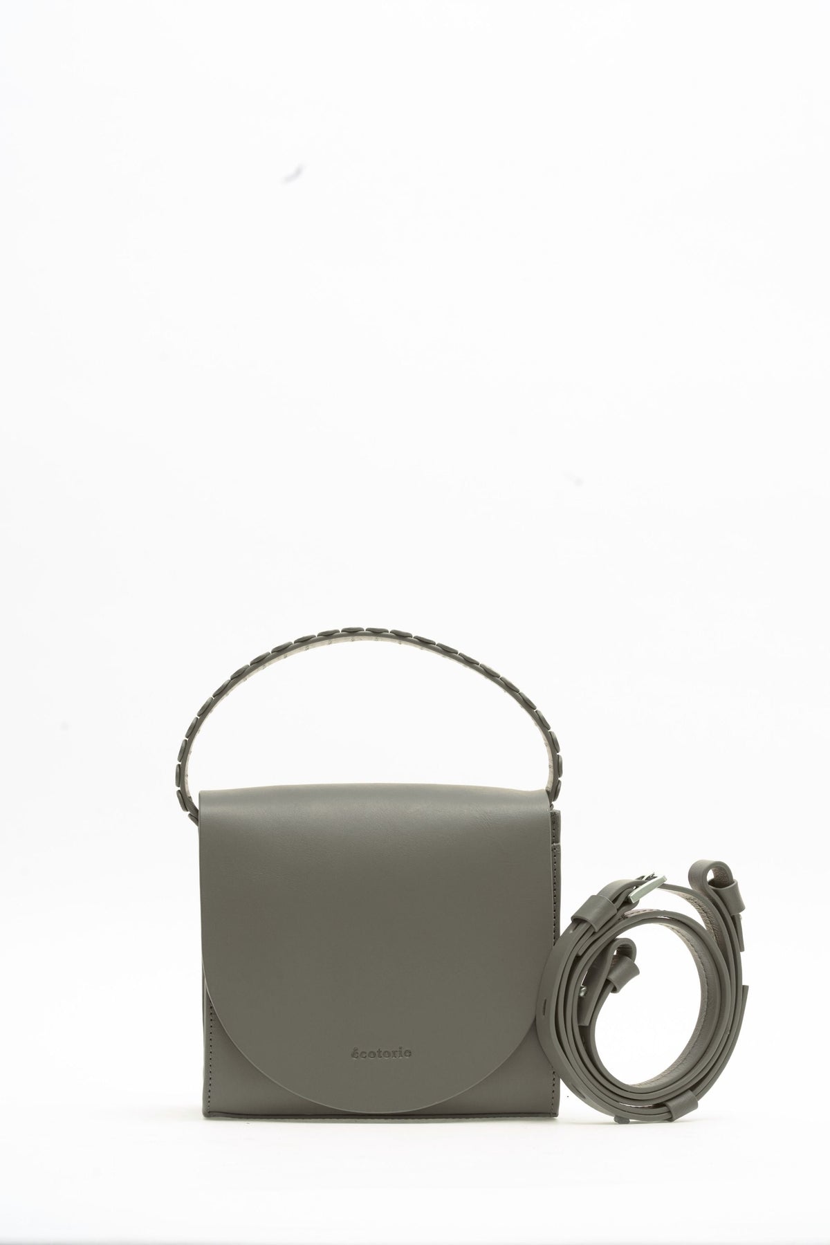 Ecotorie Margaux Leather Mini Crossbody Bag in Dark Moss - image 1