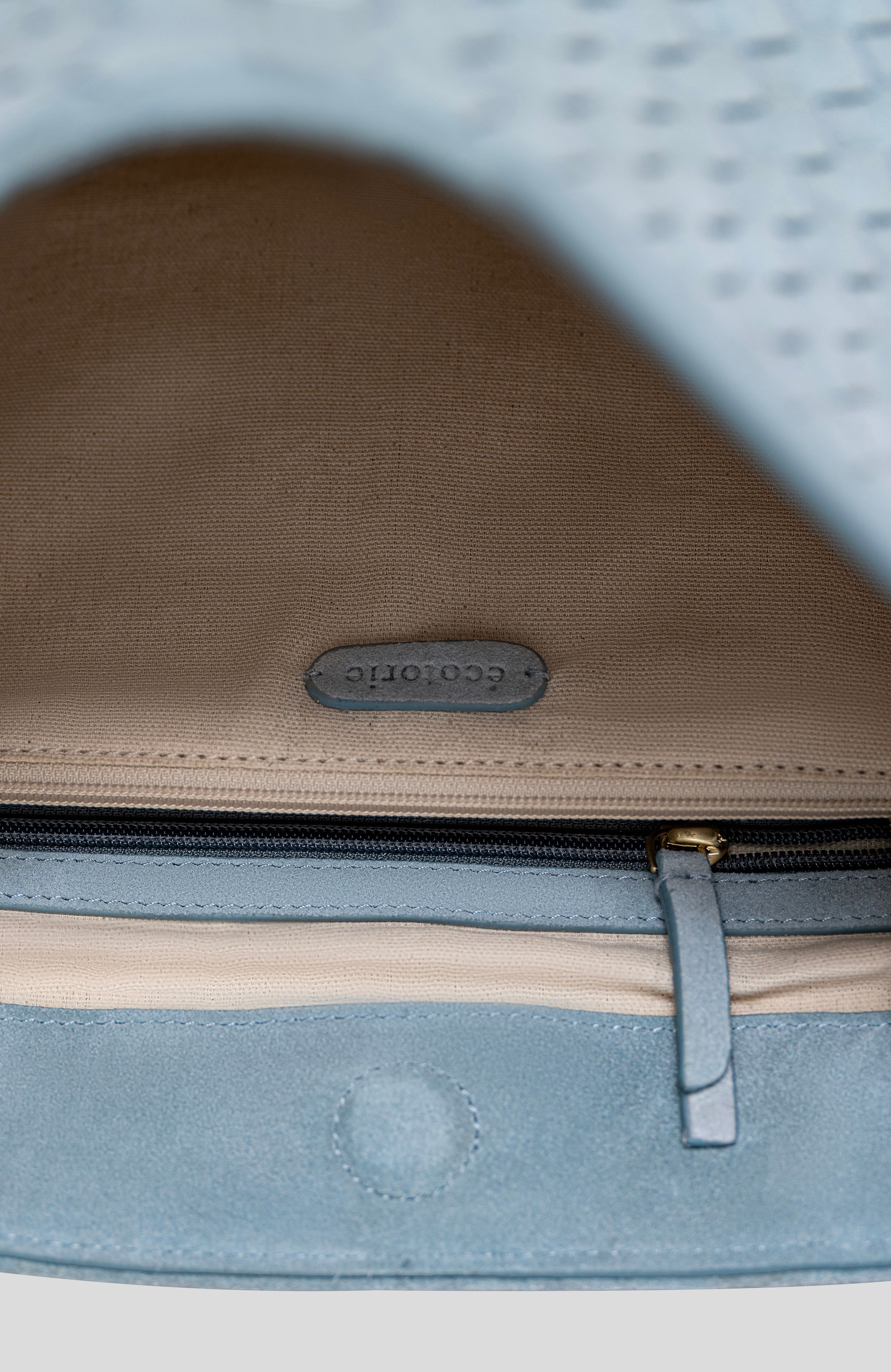 Ecotorie - San Antonio - Hobo Bag - Sky Light