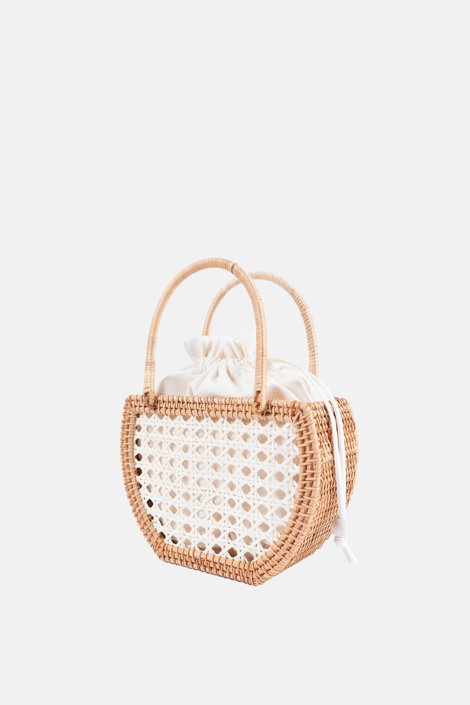 Jelavu - Amelia Natural Rattan Small Satchel