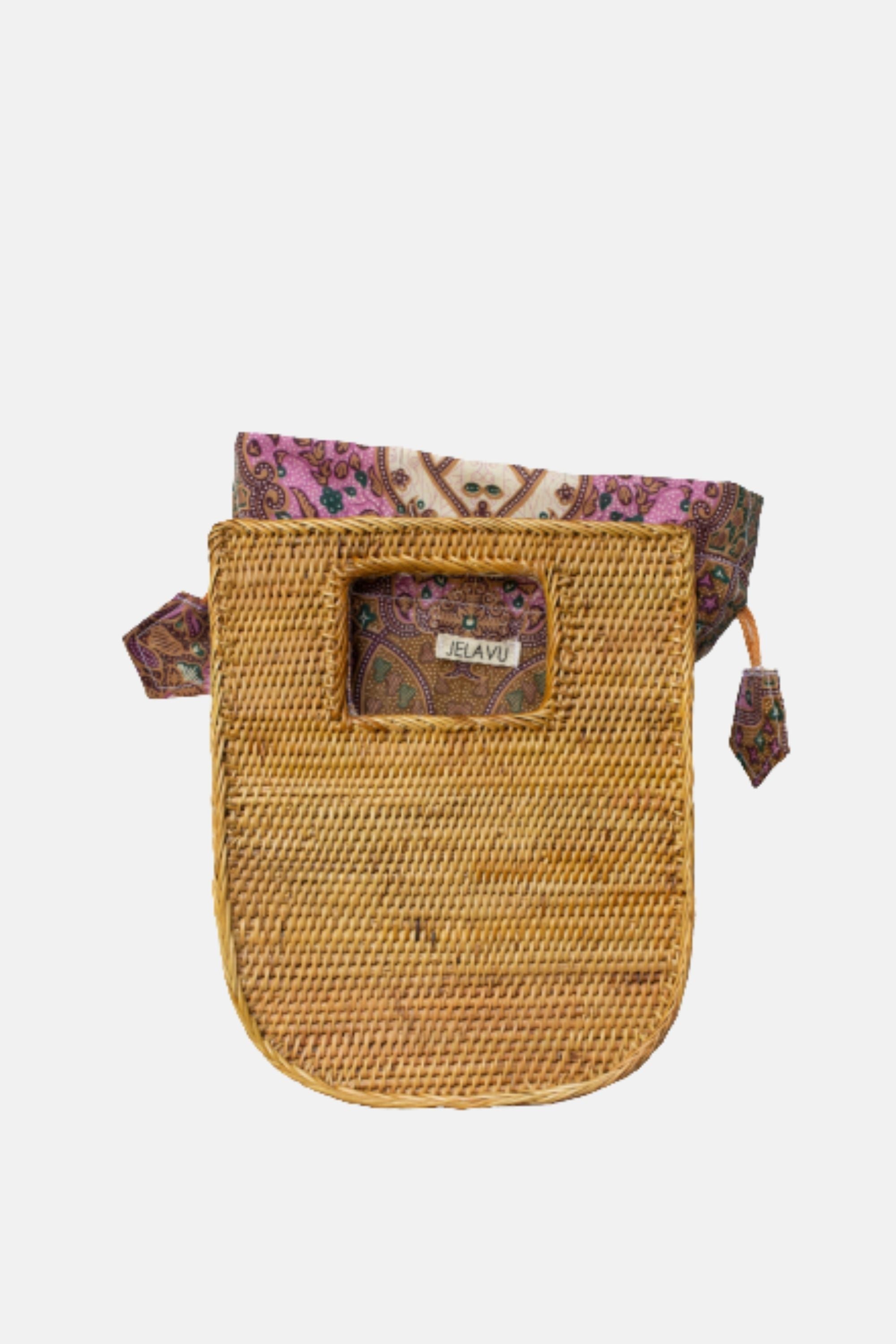 Jelavu - Vita - Rattan Medium Satchel - Tan