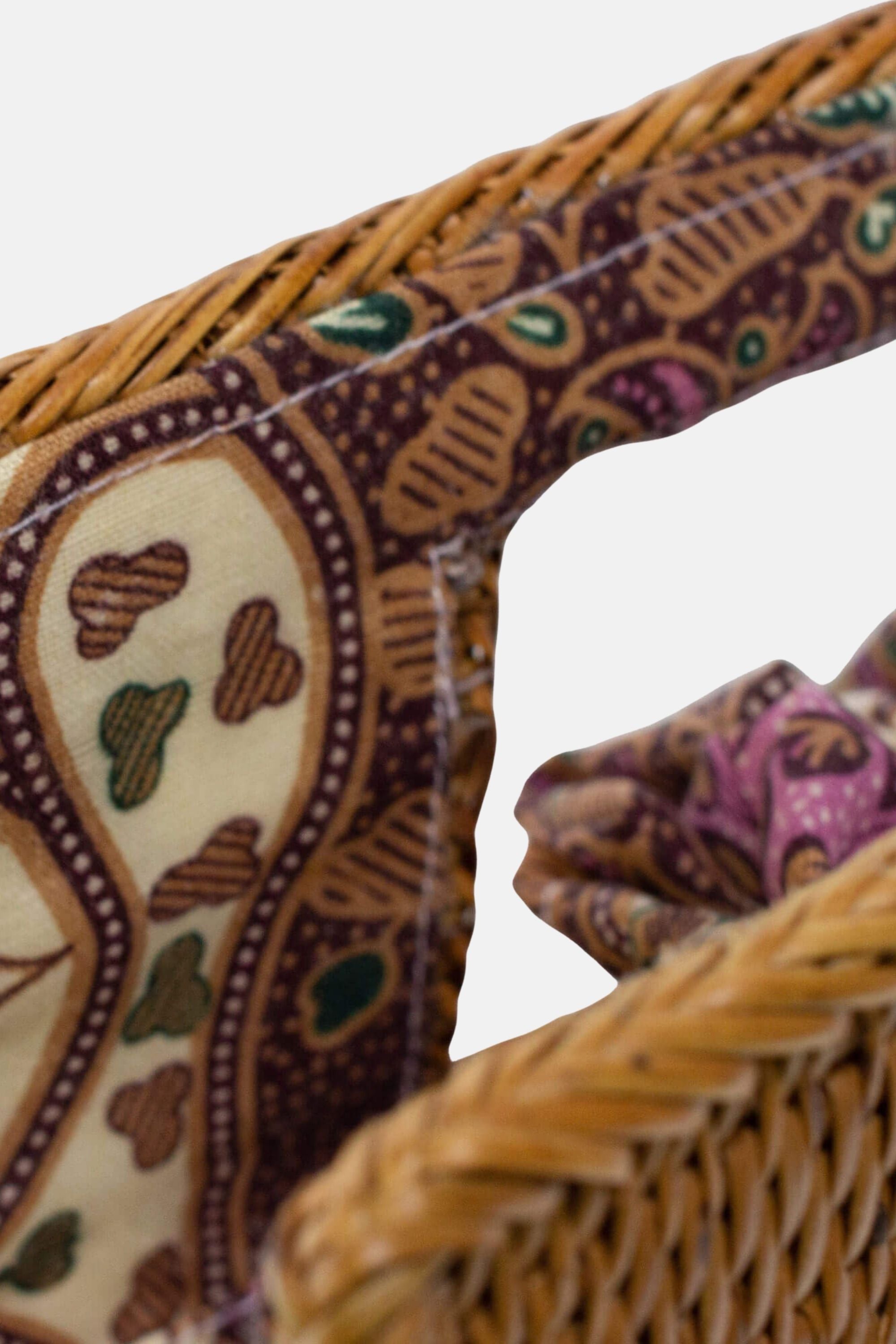 Jelavu - Vita - Rattan Medium Satchel - Tan