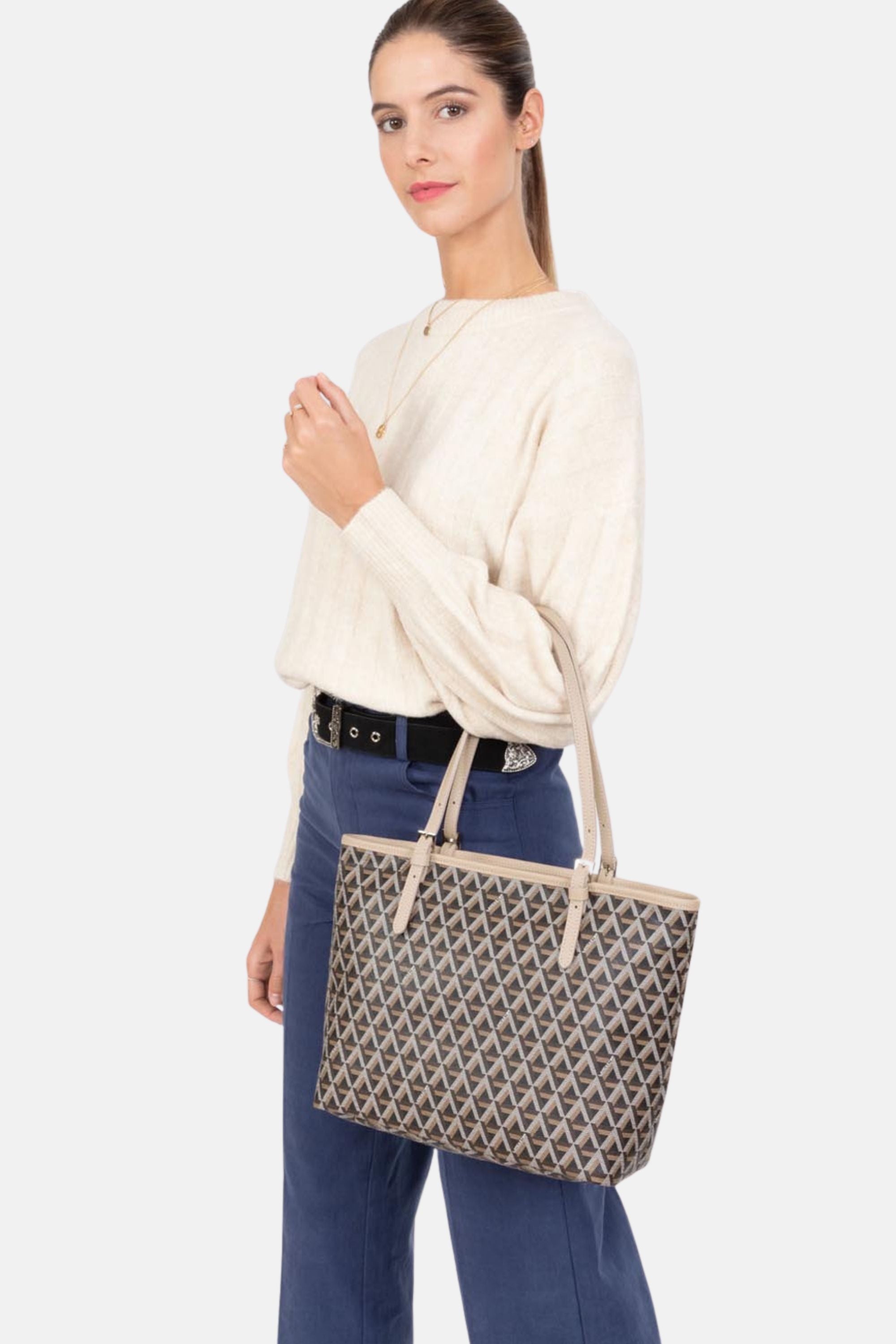 Lancaster Ikon - Tote - Marron