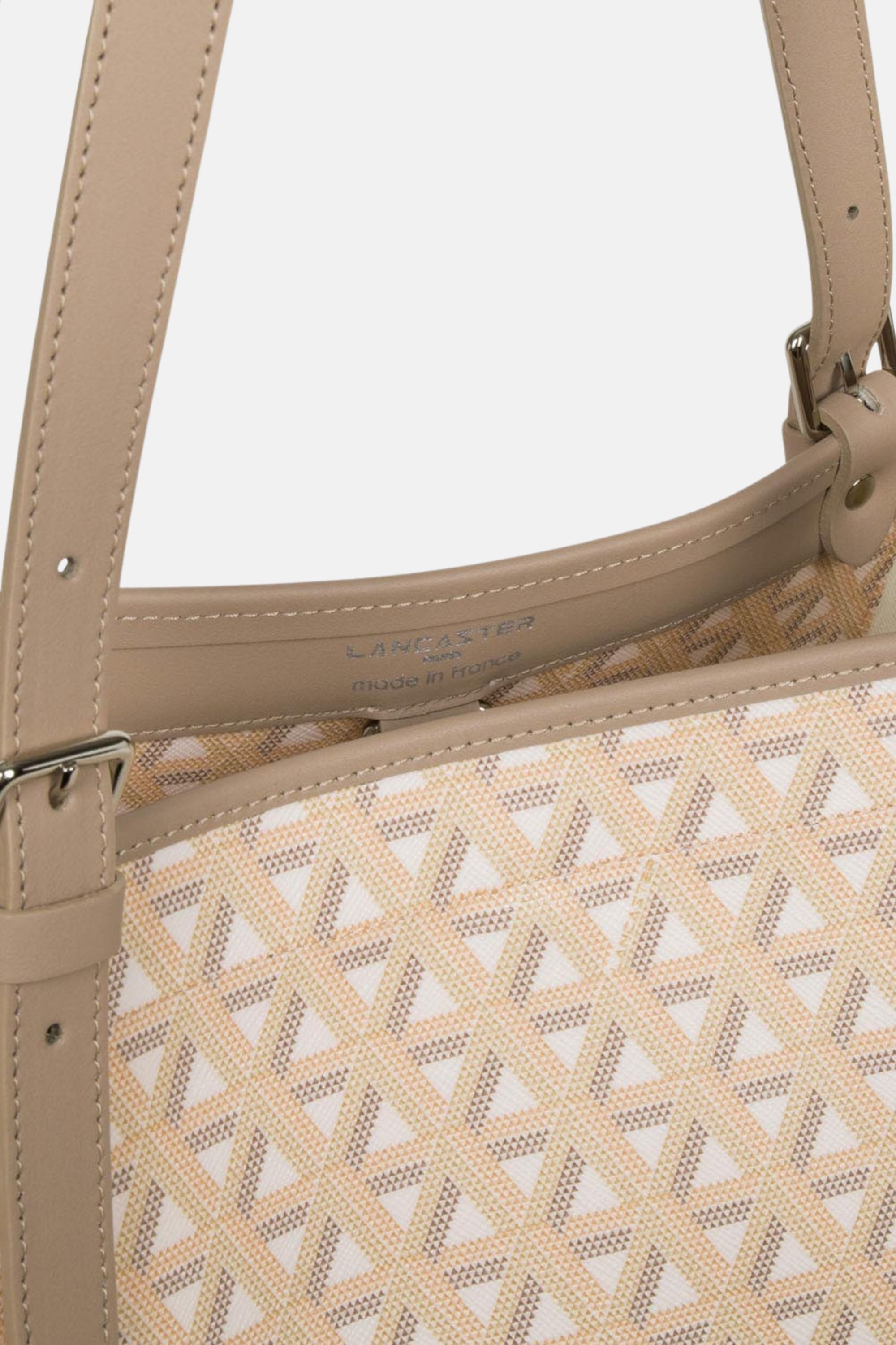 Lancaster Shoulder Tote Bag L Ikon - Shoulder - Beige / One size