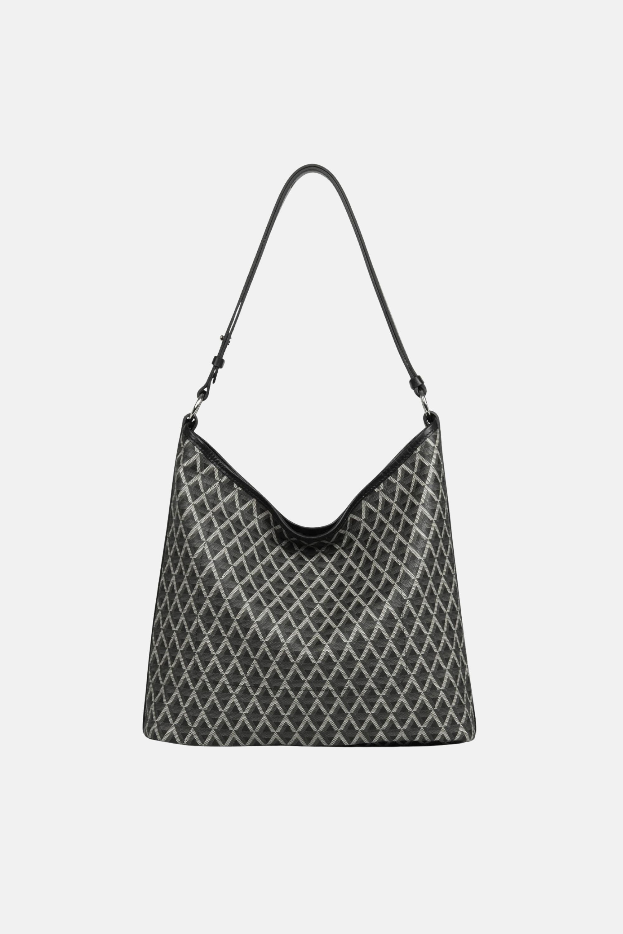 Lancaster Zipped Bucket Bag Ikon IT - Tote - Noir