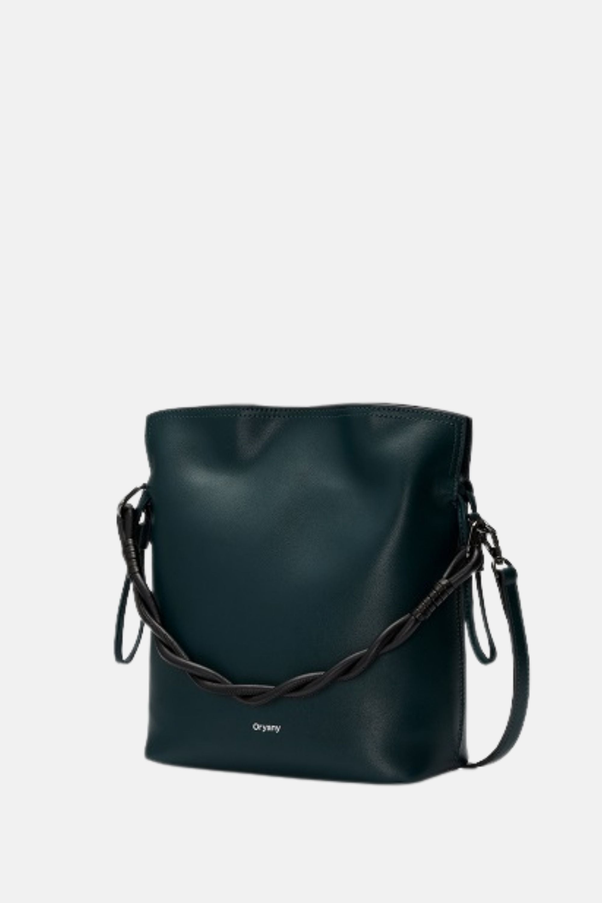 Oryany - Madeleine Bucket Medium Crossbody Handbags - Deep Green