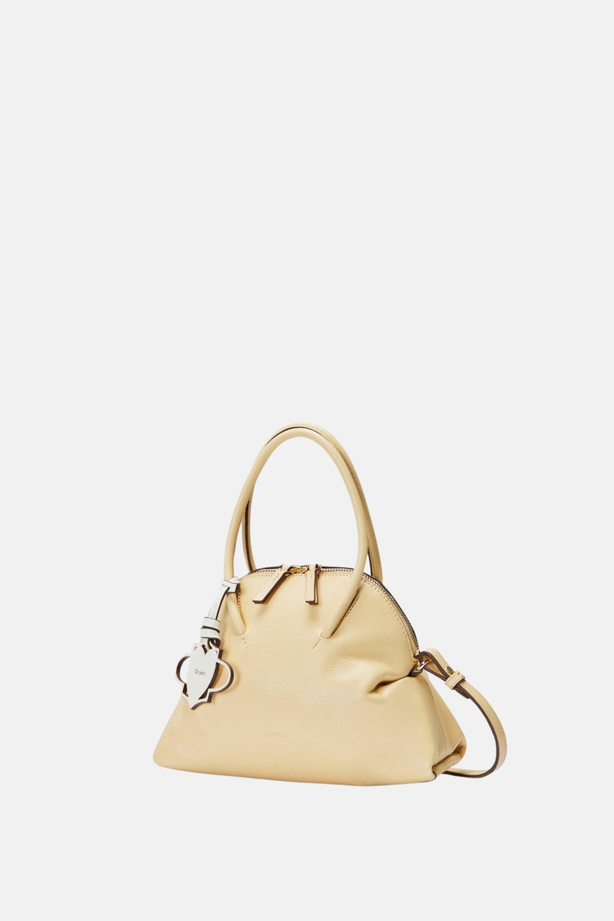 Oryany - Adele Mini Satchel Handbags - Butter Cream Leather