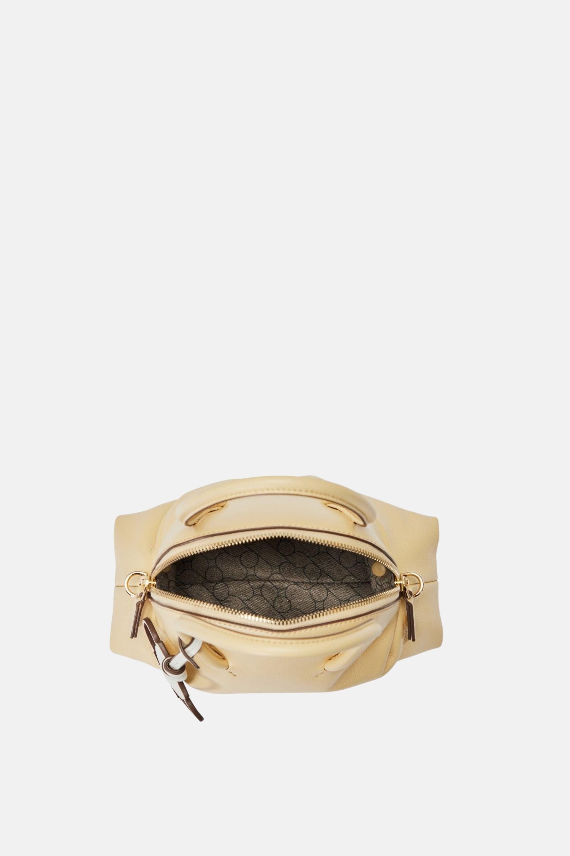 Oryany - Adele Mini Satchel Handbags - Butter Cream Leather