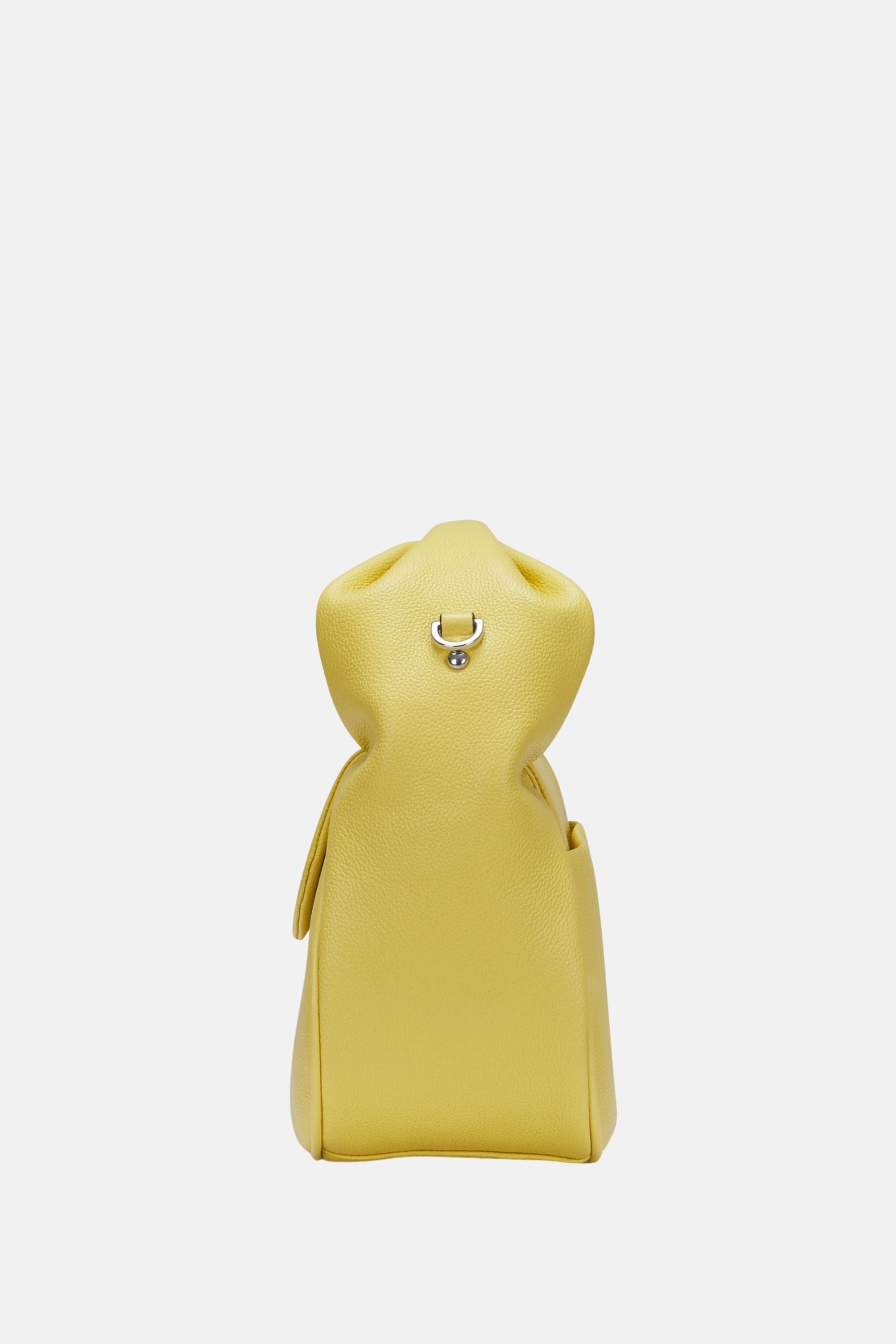 Oryany - Anaan Medium Satchel Tote – Top Handle Crossbody Bag - Golden Yellow Leather