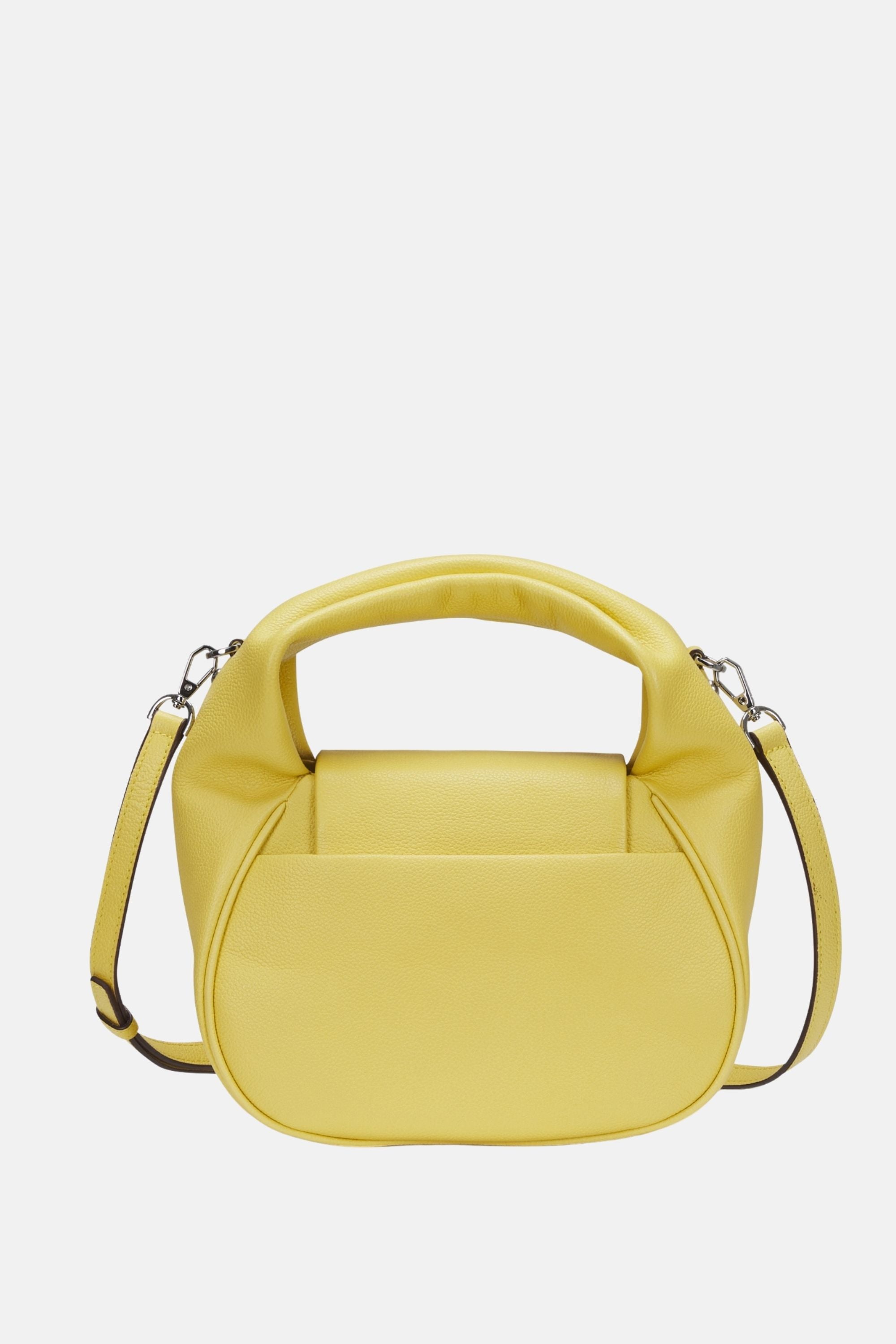 Oryany - Anaan Medium Satchel Tote – Top Handle Crossbody Bag - Golden Yellow Leather