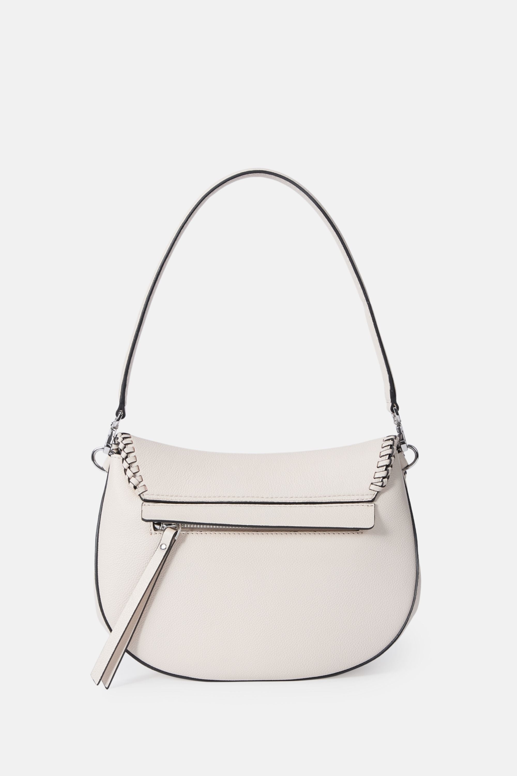 Oryany - Bentley Saddle Bag Medium - Vanilla Cream Leather
